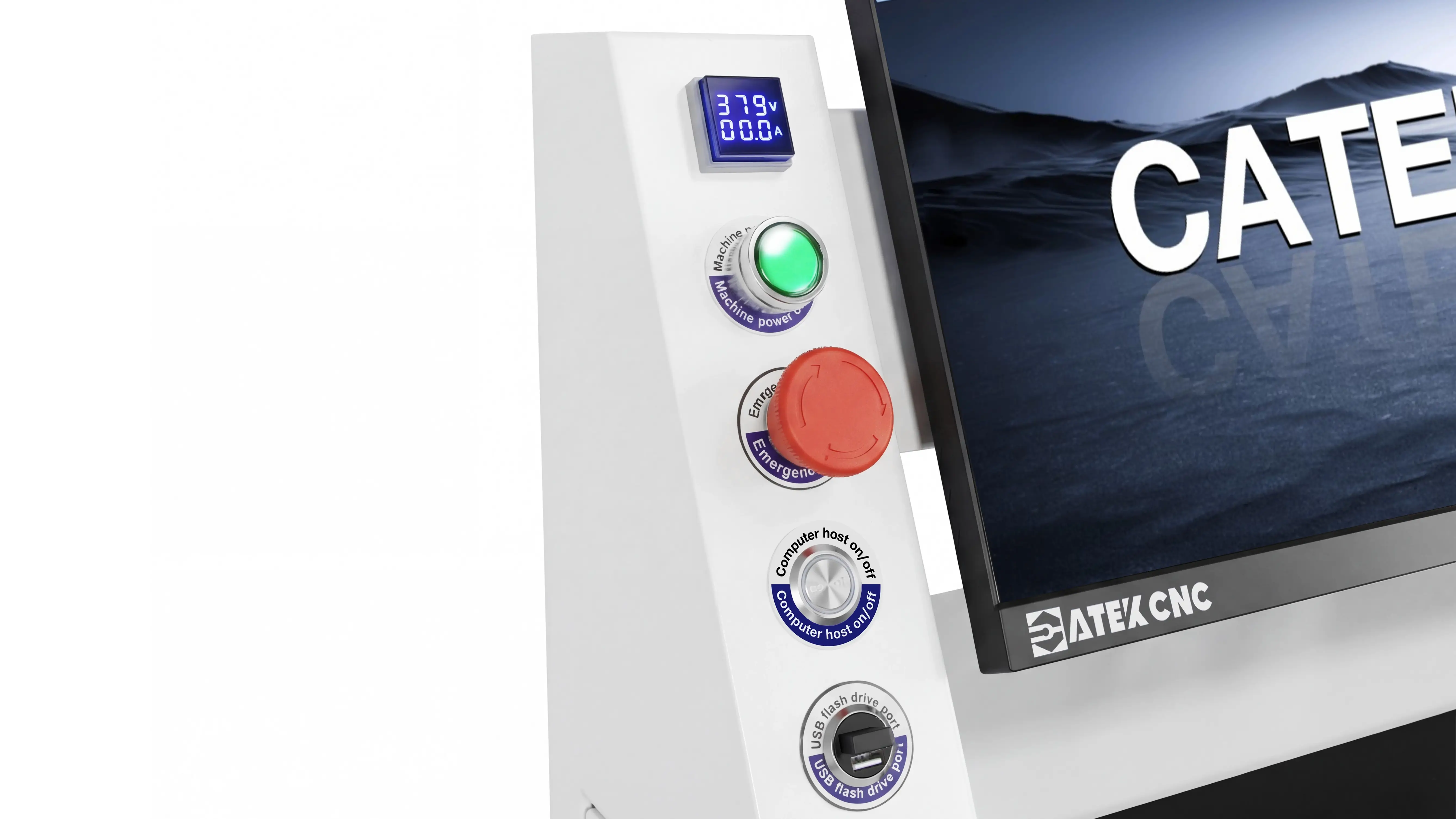 High-quality power switches of Spire 1520 CNC router