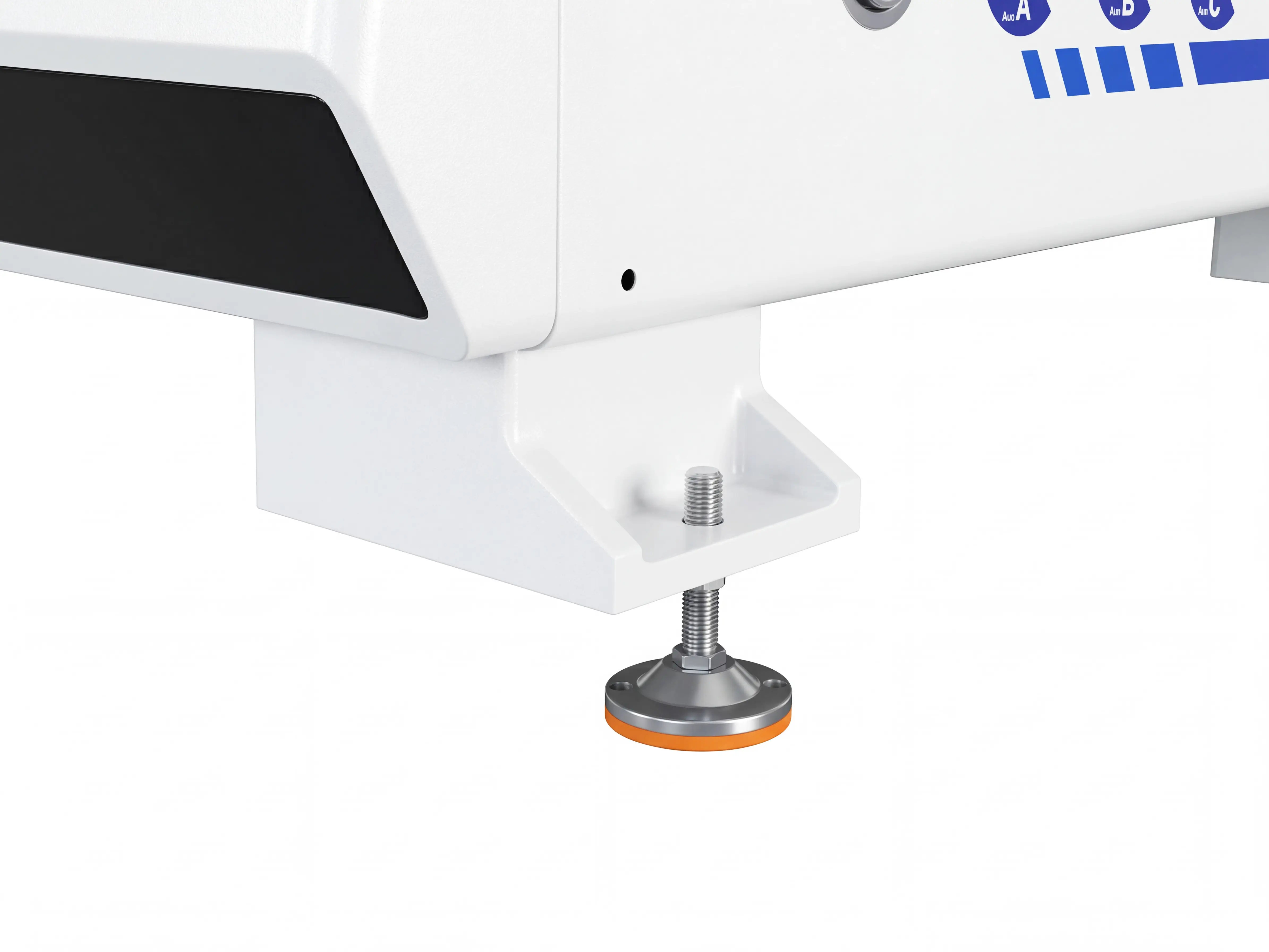 Adjustable leveling feet for Spire 1520 CNC router