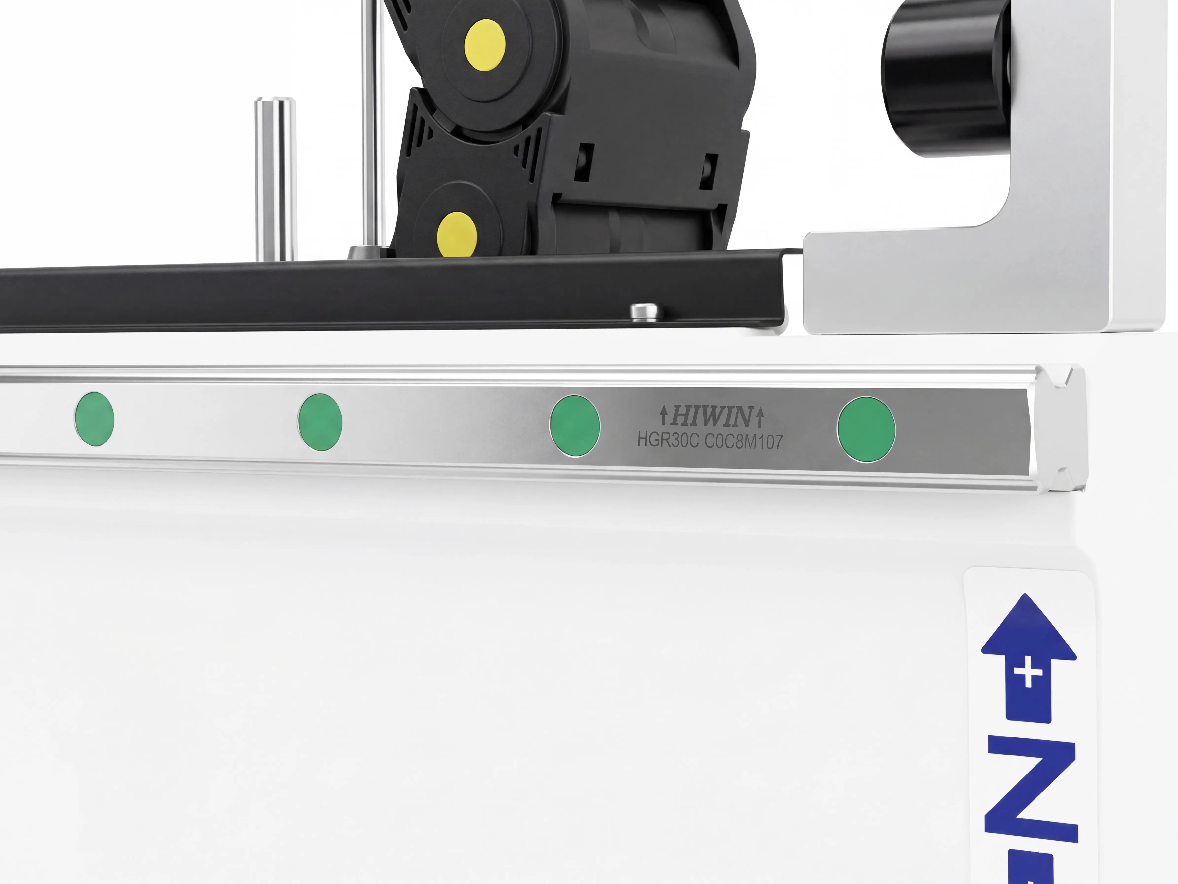 Hiwin (Taiwan) P level 30 linear guideways of Spire 1530 CNC nesting machine