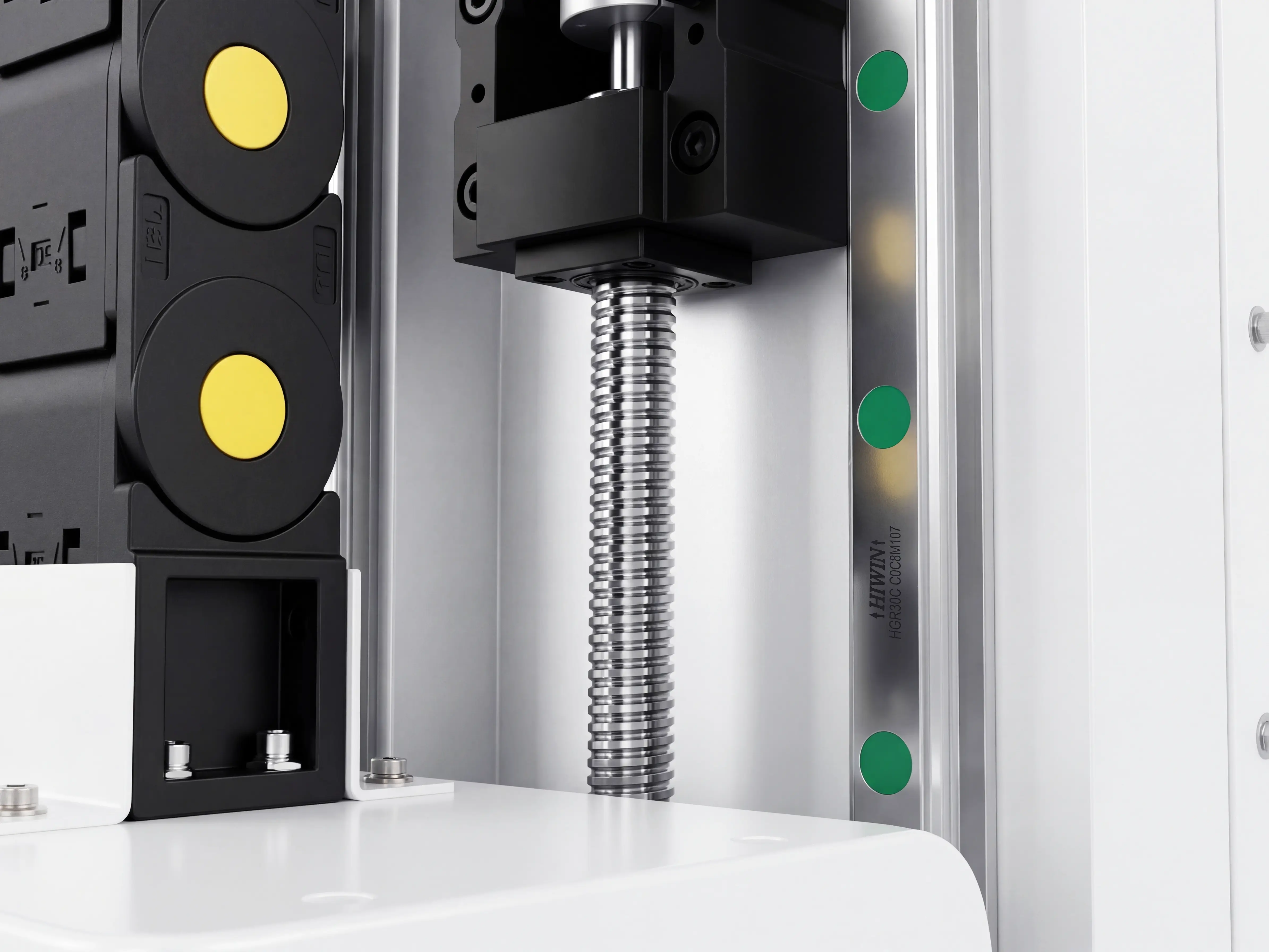 TBI (Taiwan) ground ball screws of Spire 1530 CNC nesting machine