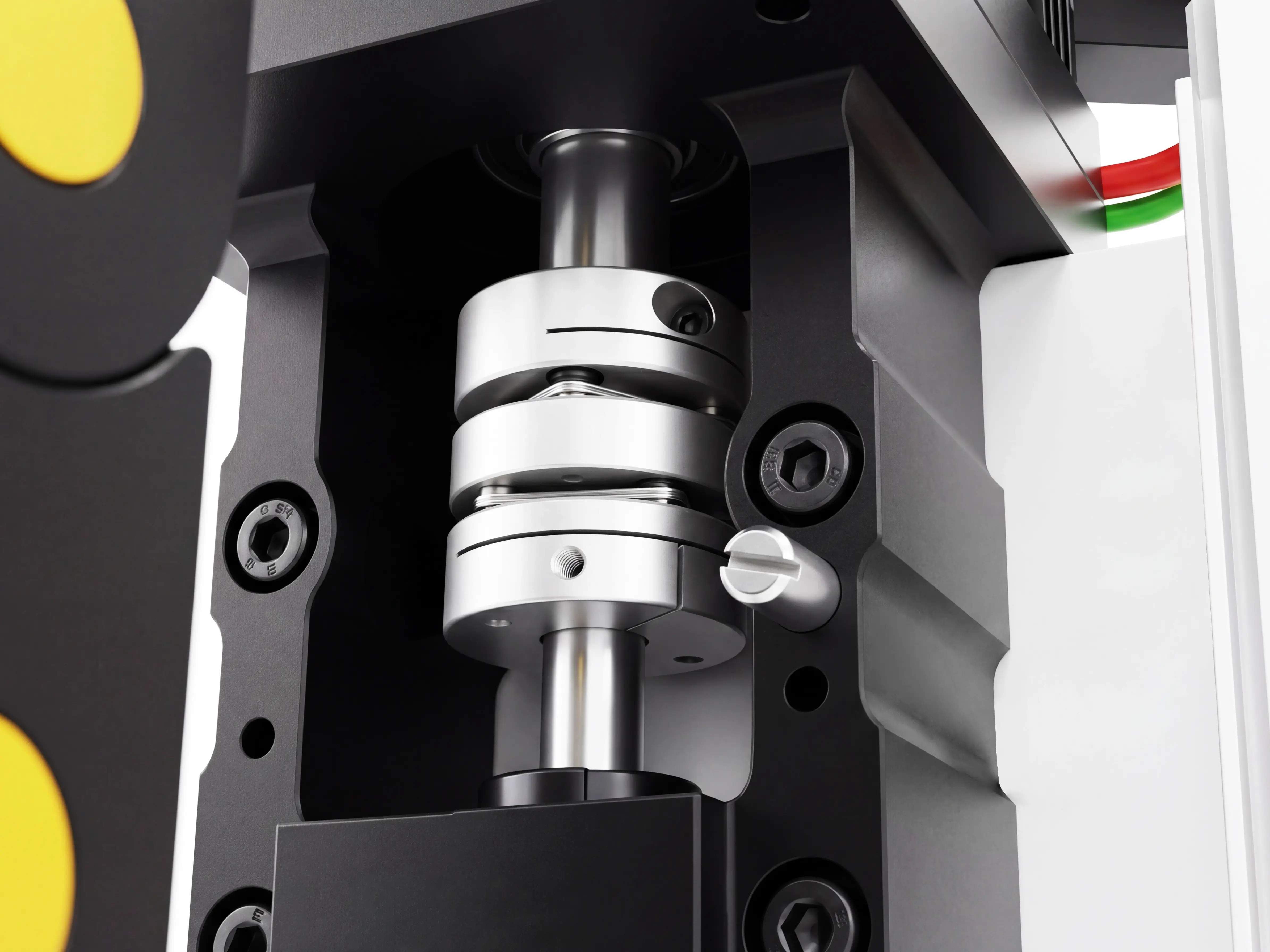 High-precision diaphragm coupling of Spire 1530 CNC nesting machine