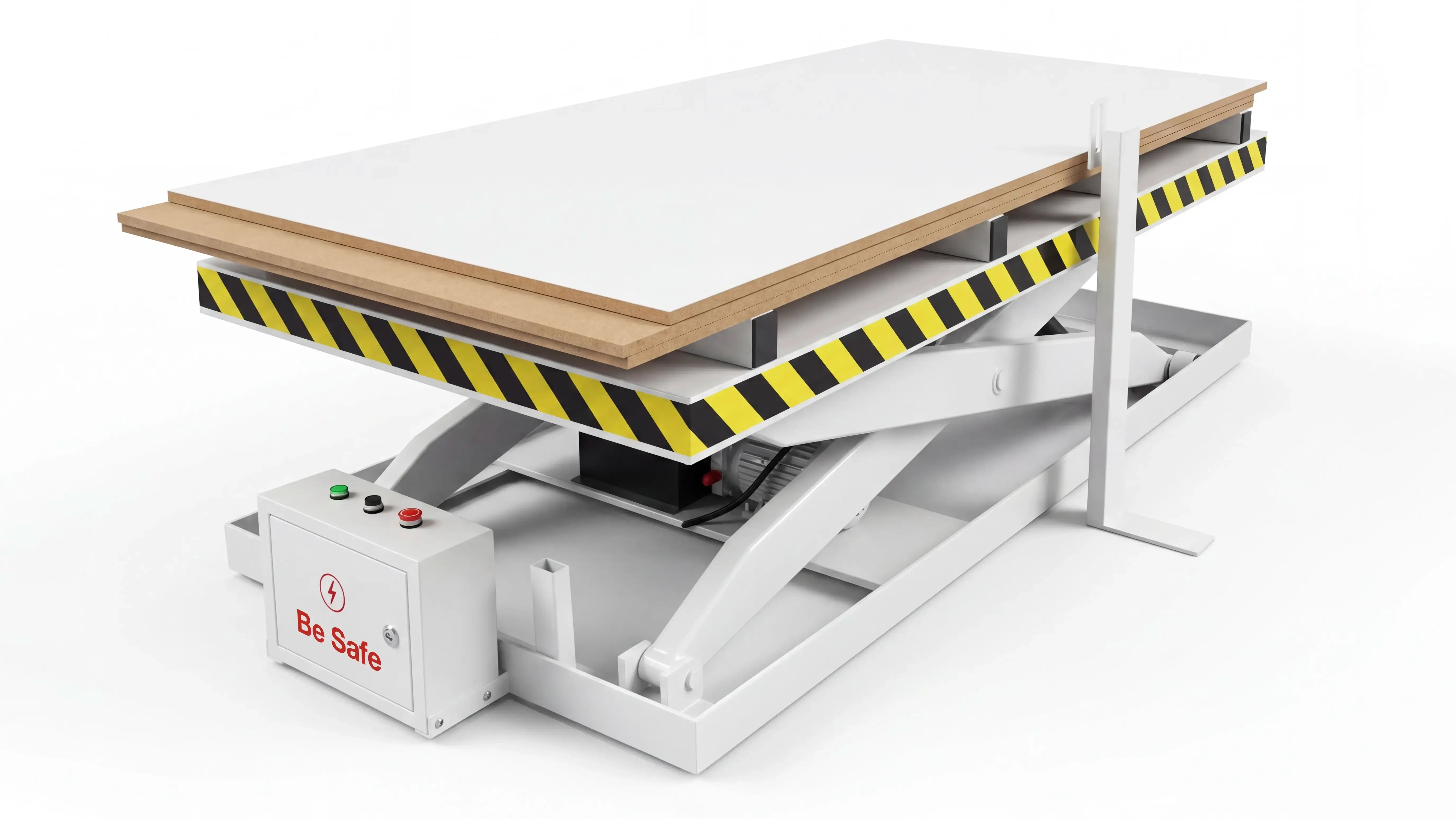 Hydraulic lifting automatic loading table for Spire 1530 CNC nesting machine