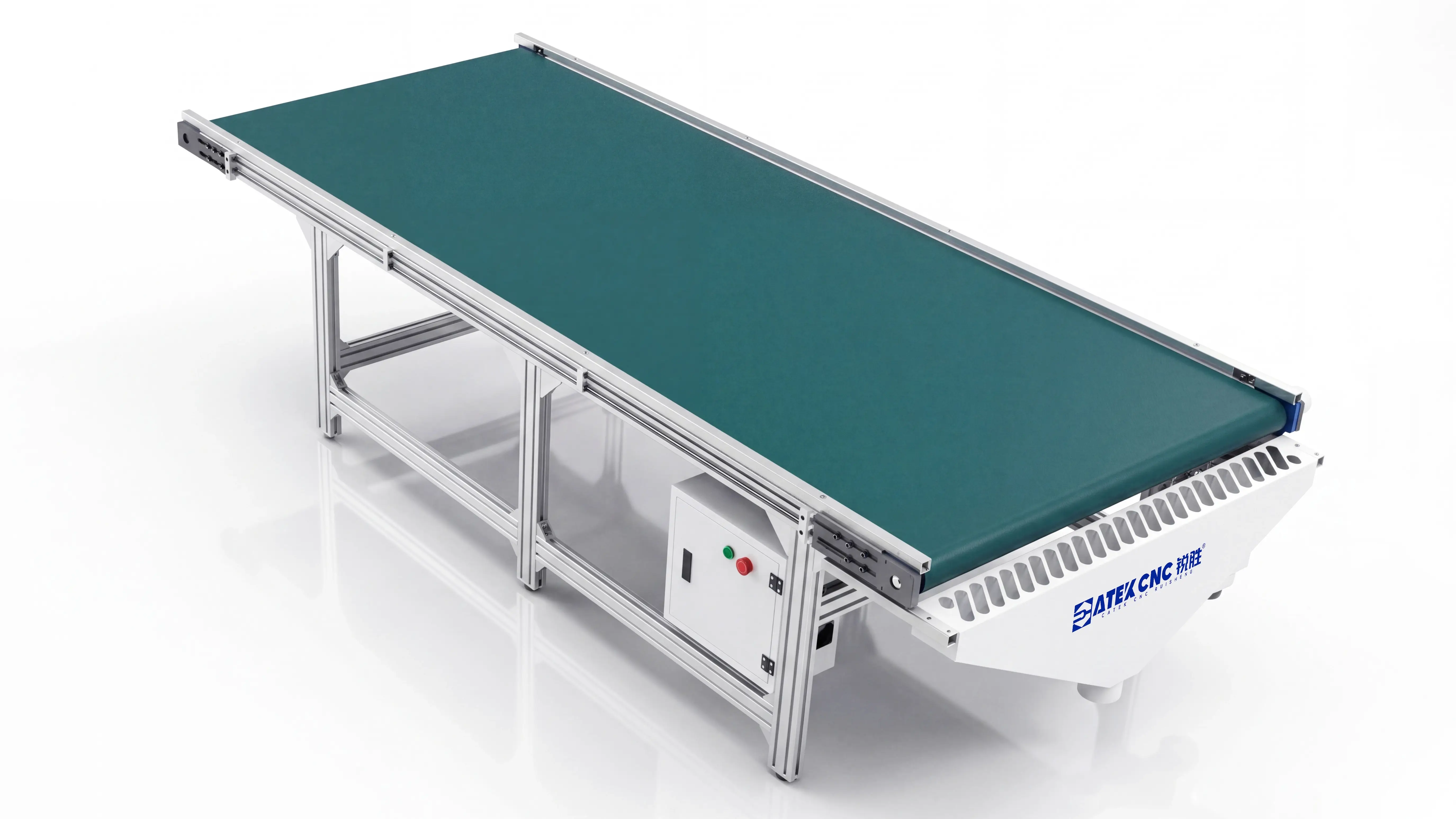 Conveyor-type automatic unloading table for Spire 1530 CNC nesting machine