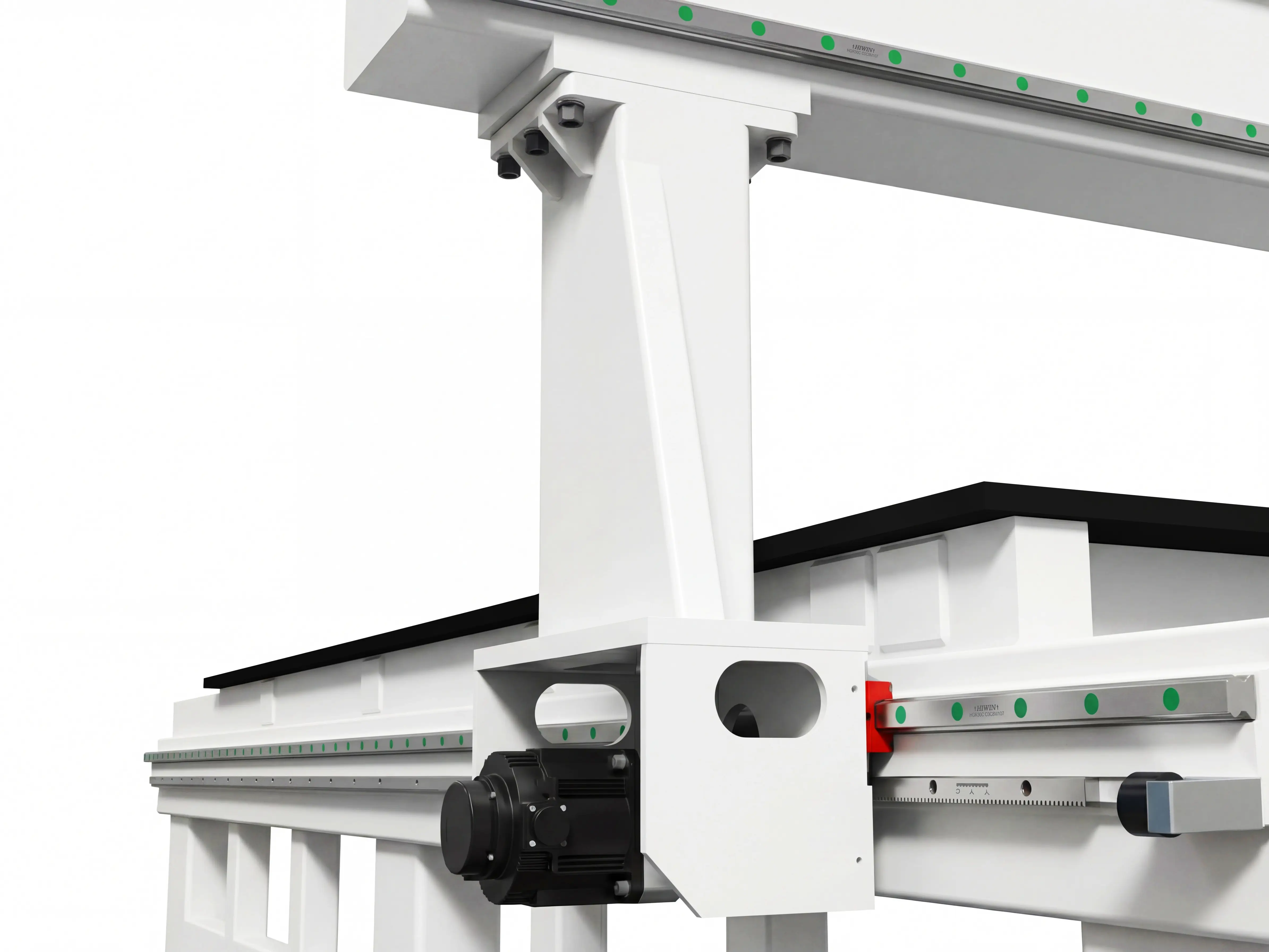 High rigidity gantry columns of Spire 2130 ATC CNC router