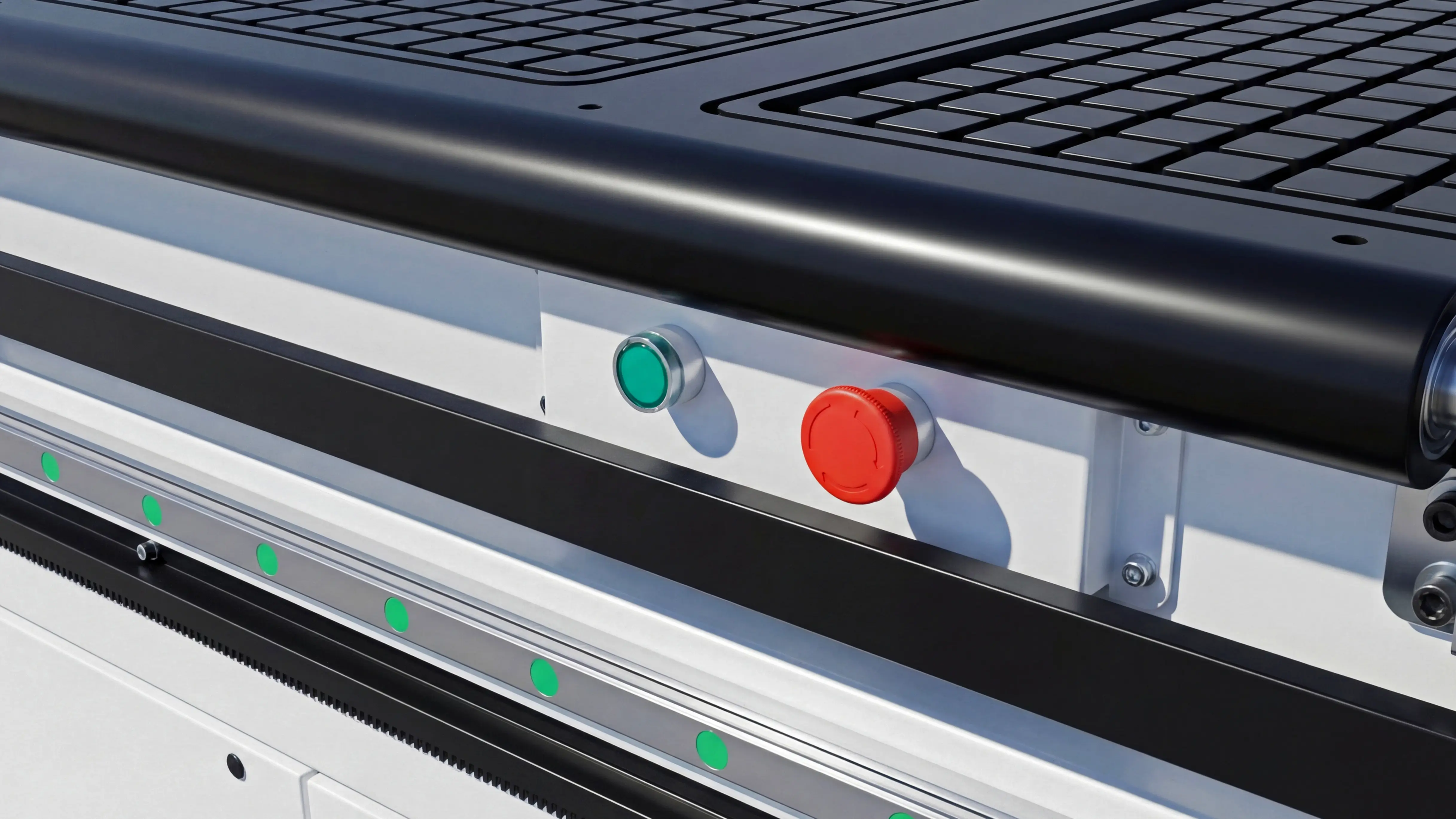 Rear dual control switches for Spire 2130 linear ATC CNC wood router