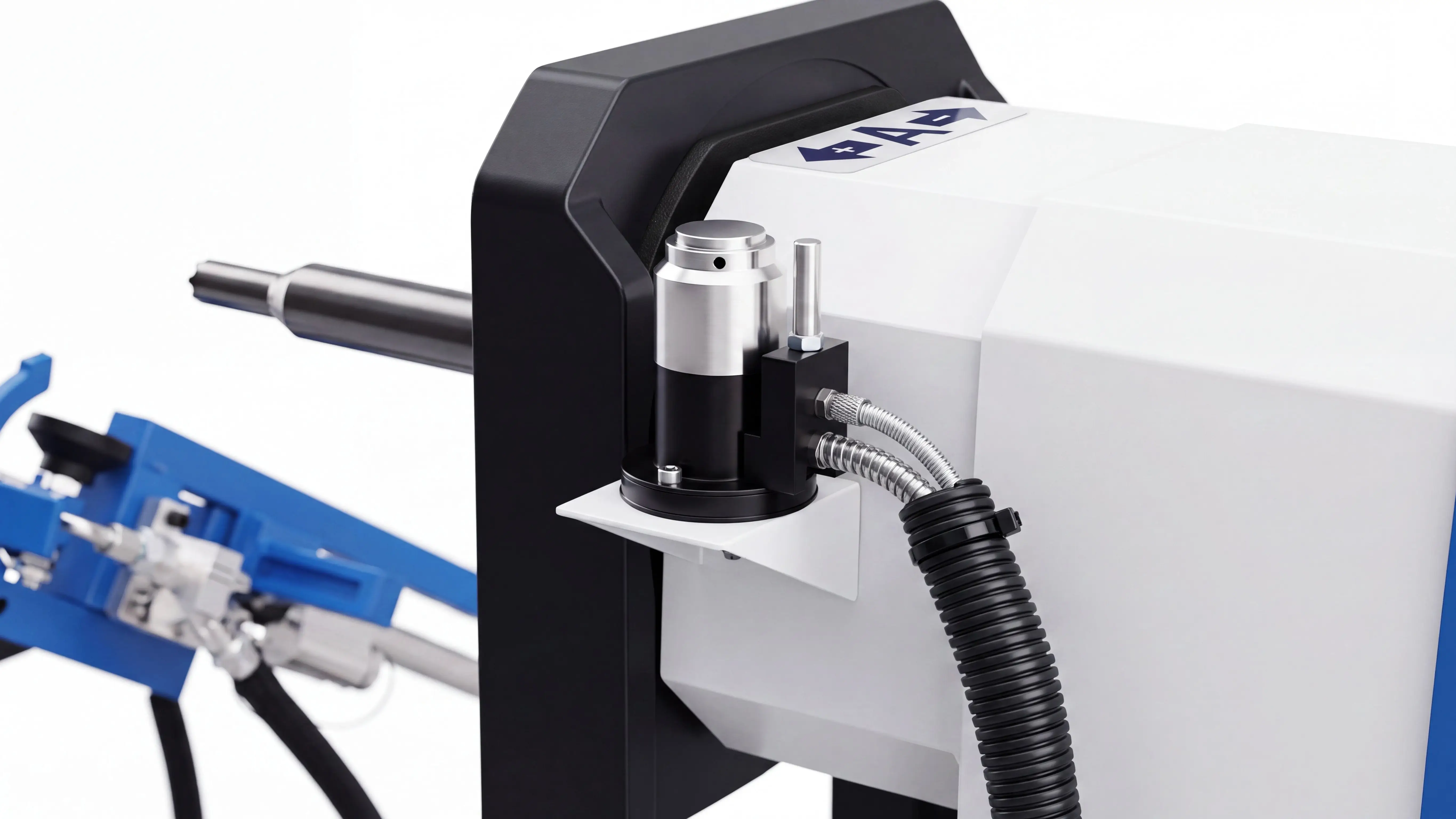 Automatic tool setter of Spire 1530 5-axis CNC wood lathe