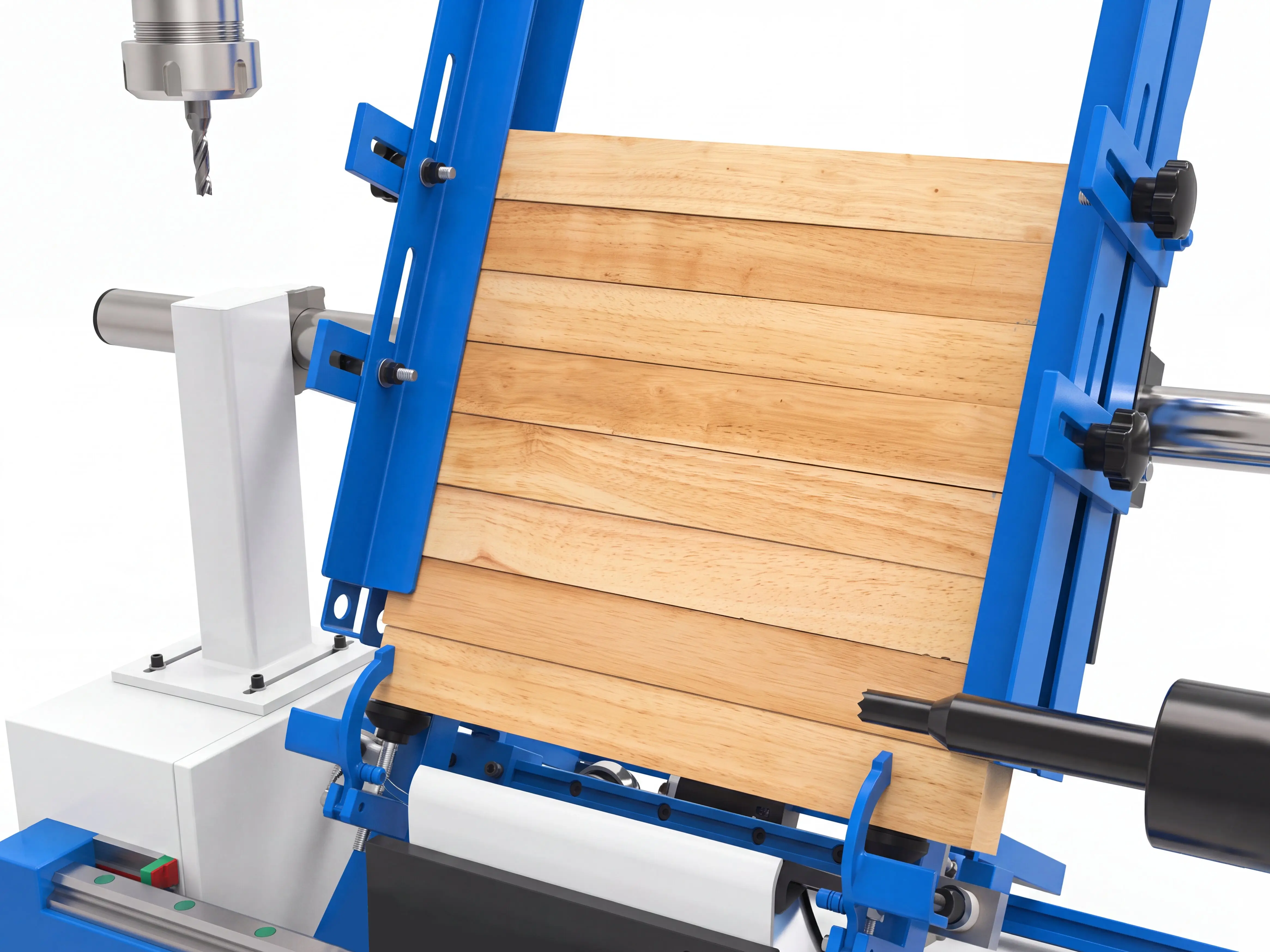 Hopper of Spire 1530 5-axis CNC wood lathe