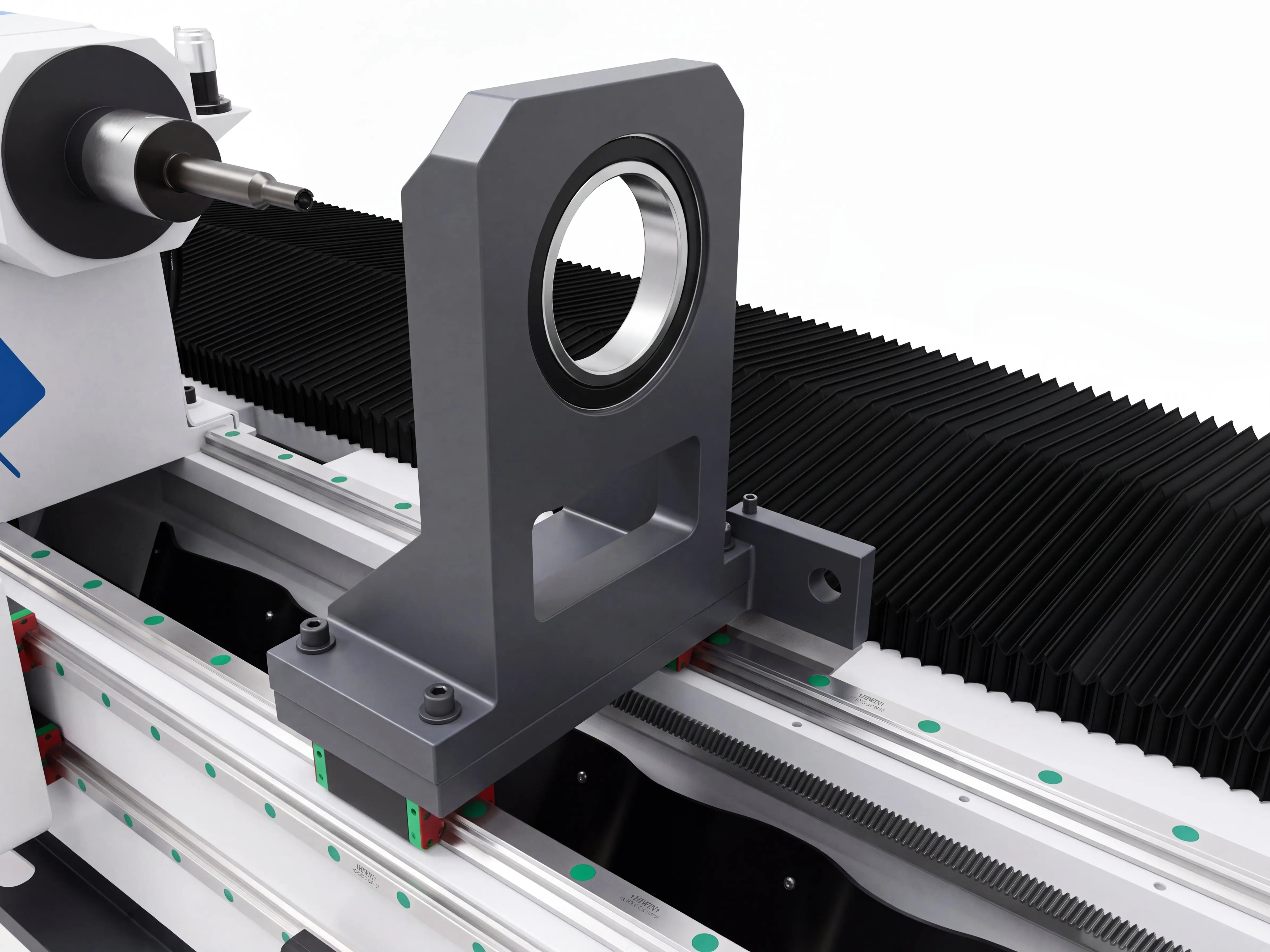 Steady rest of Spire 1530 5-axis CNC wood lathe