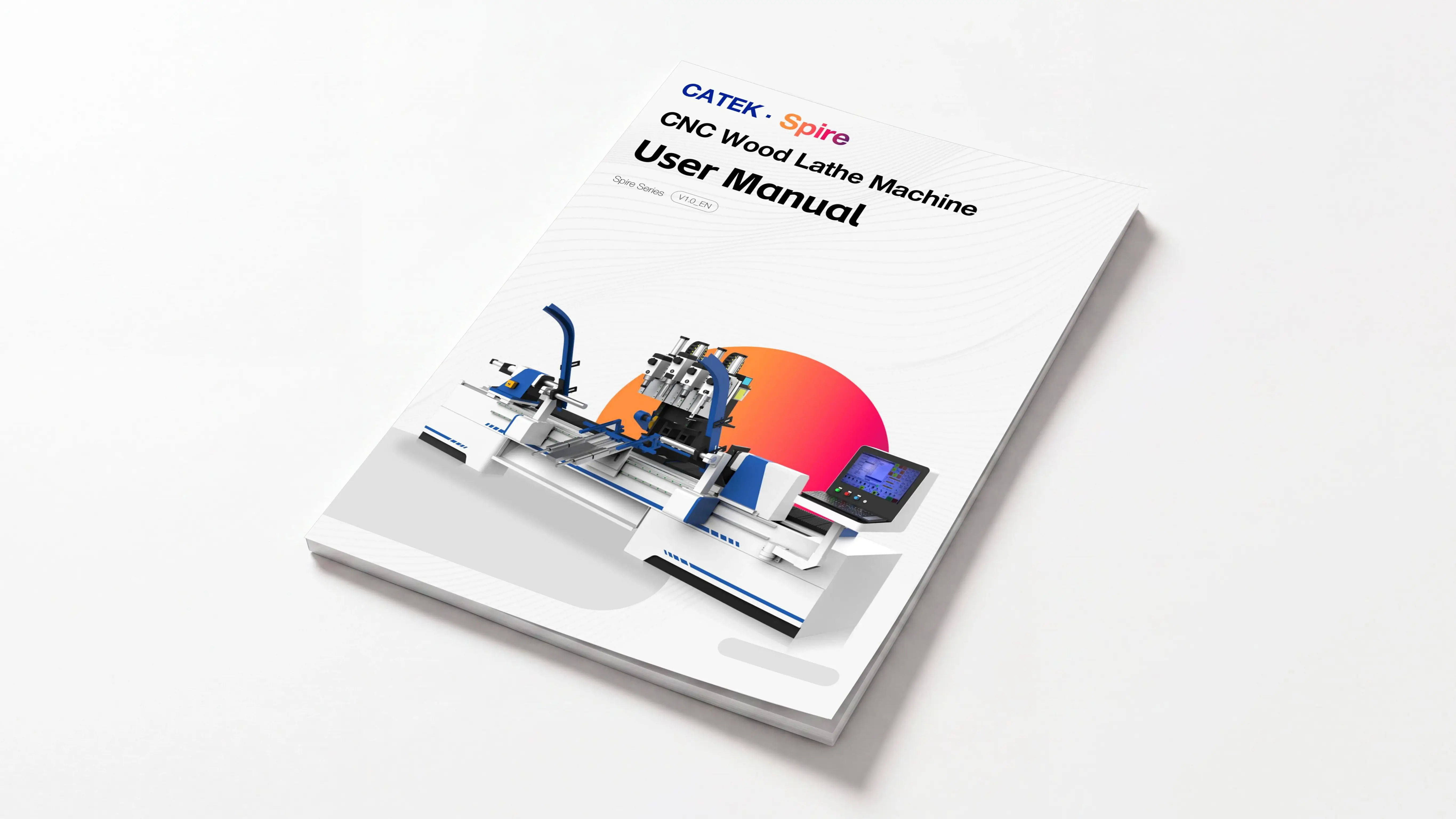 User manual of Spire 1530 5-axis CNC wood lathe