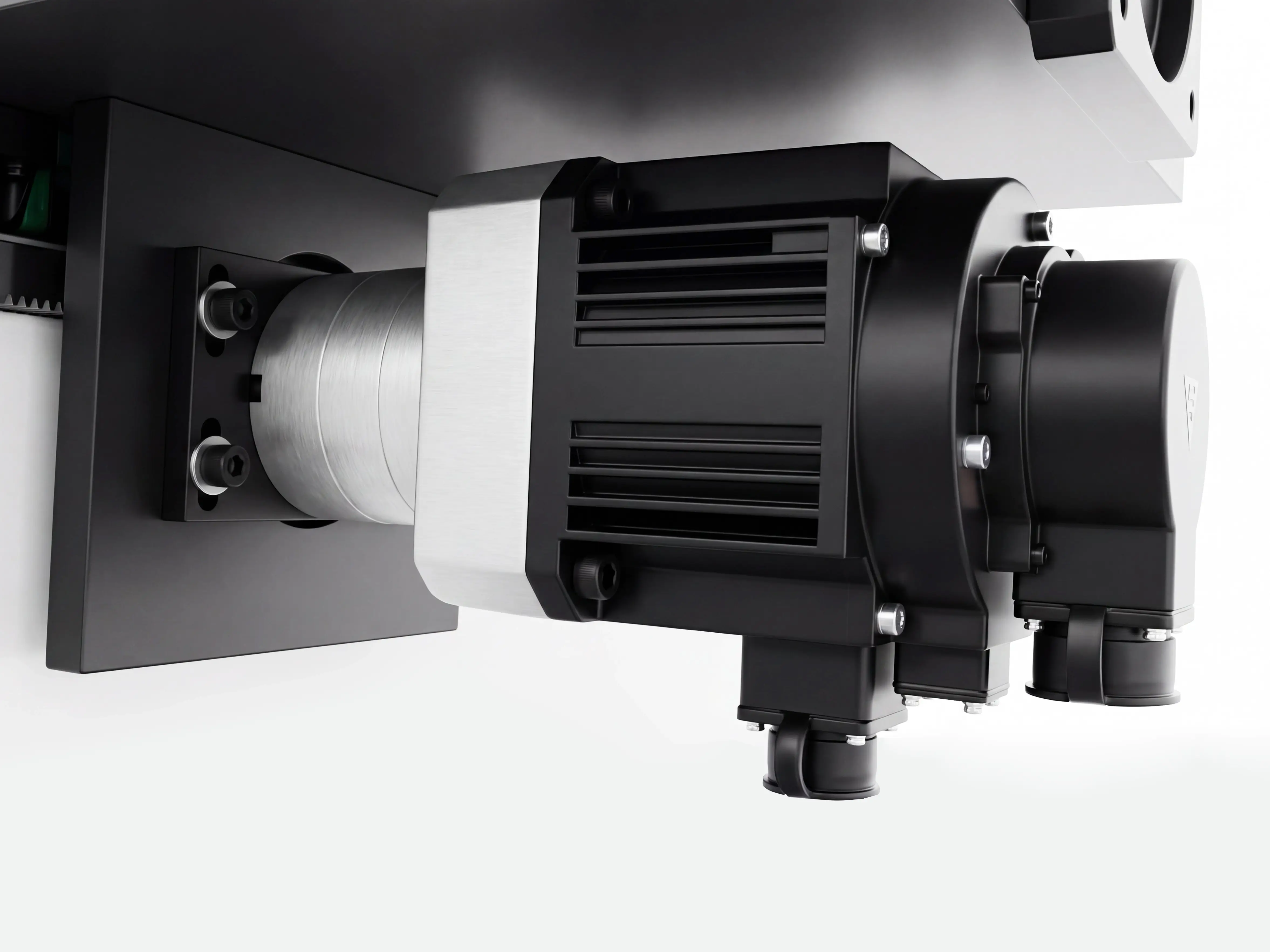 Shimpo (Japan) planetary of gear reducers of Spire 1530 5-axis CNC wood lathe
