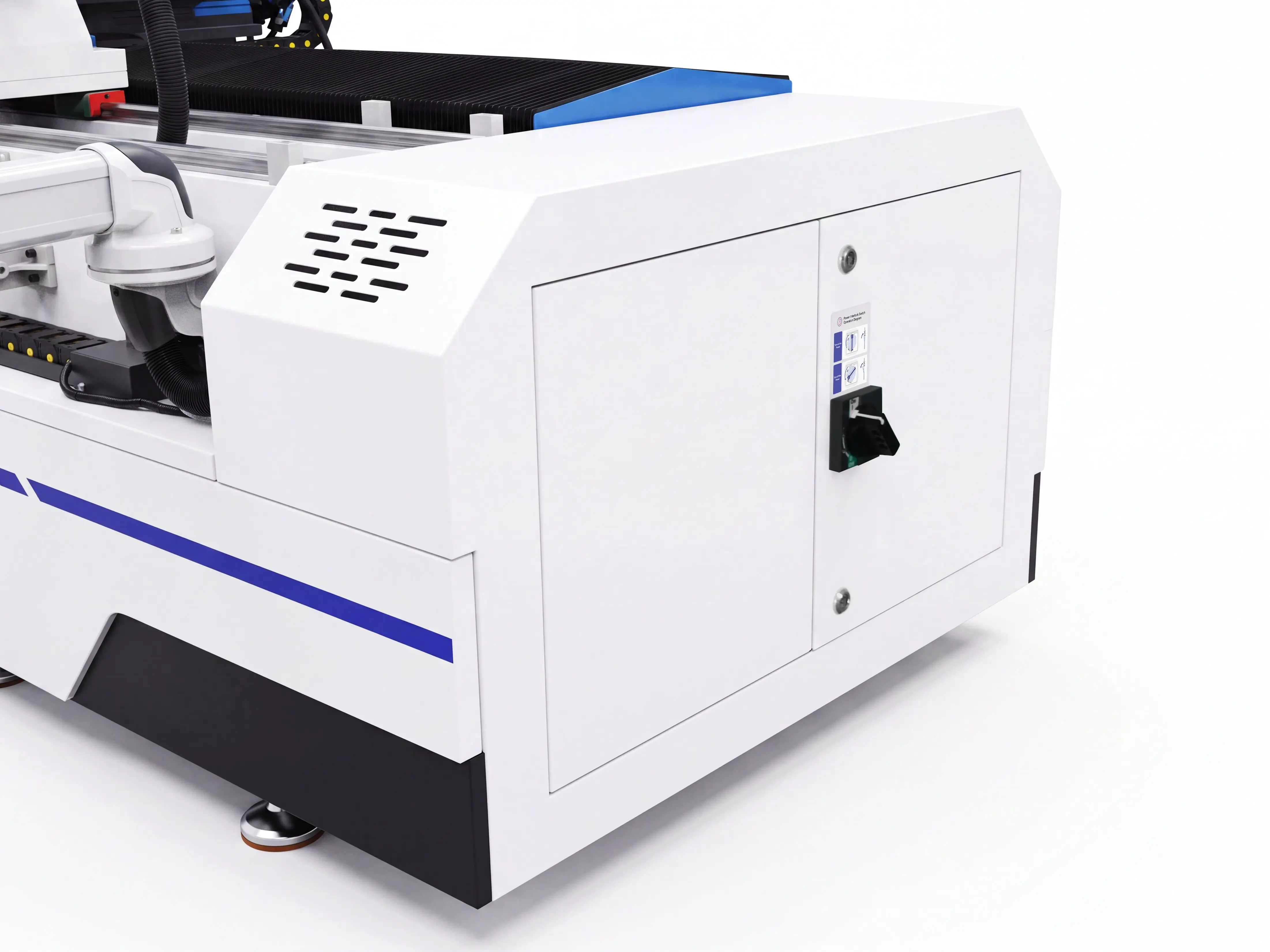 Electrical cabinet for Spire 1530 5-axis CNC wood lathe