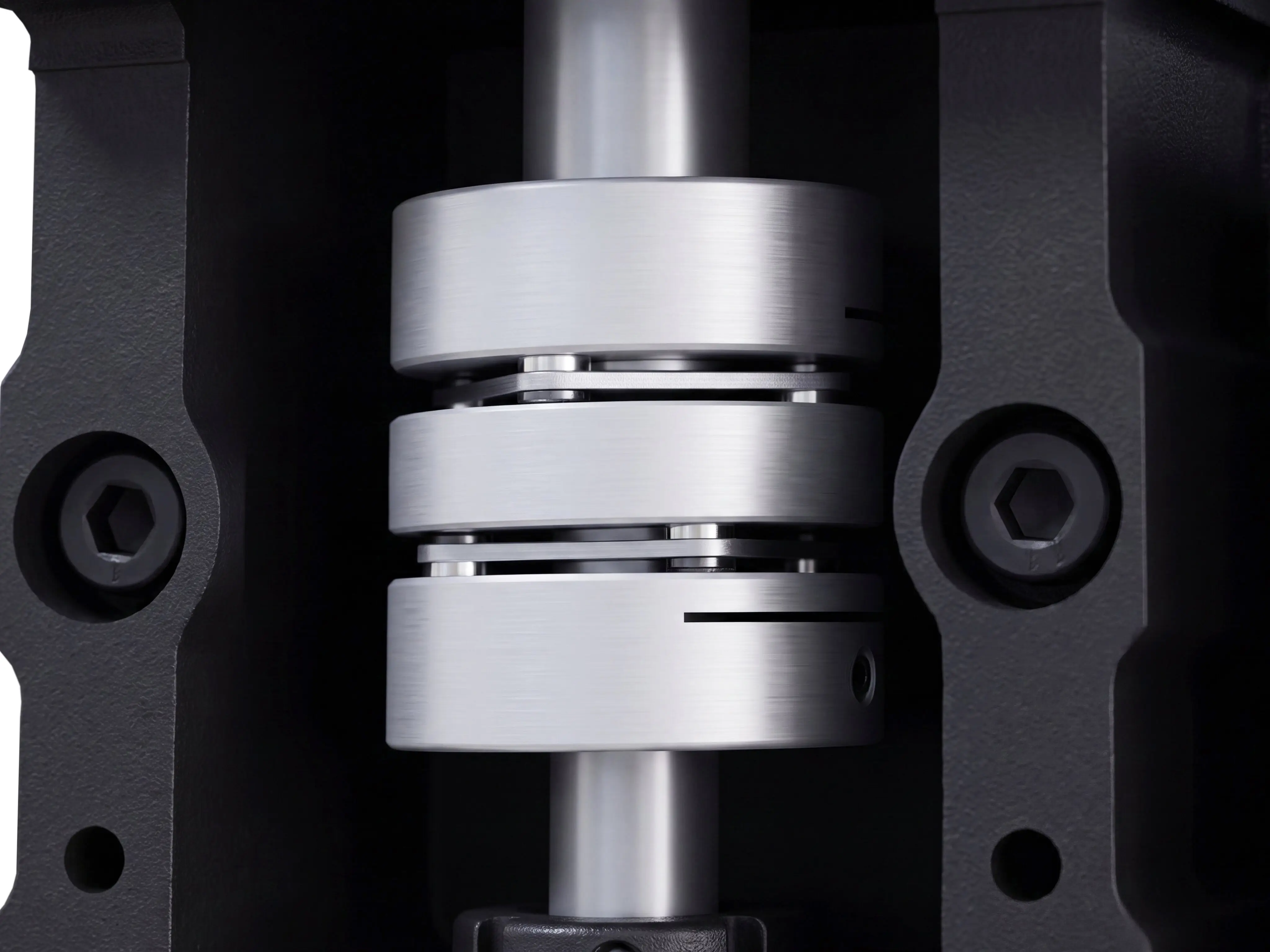 High-precision diaphragm coupling of Spire 1530 5-axis CNC wood lathe