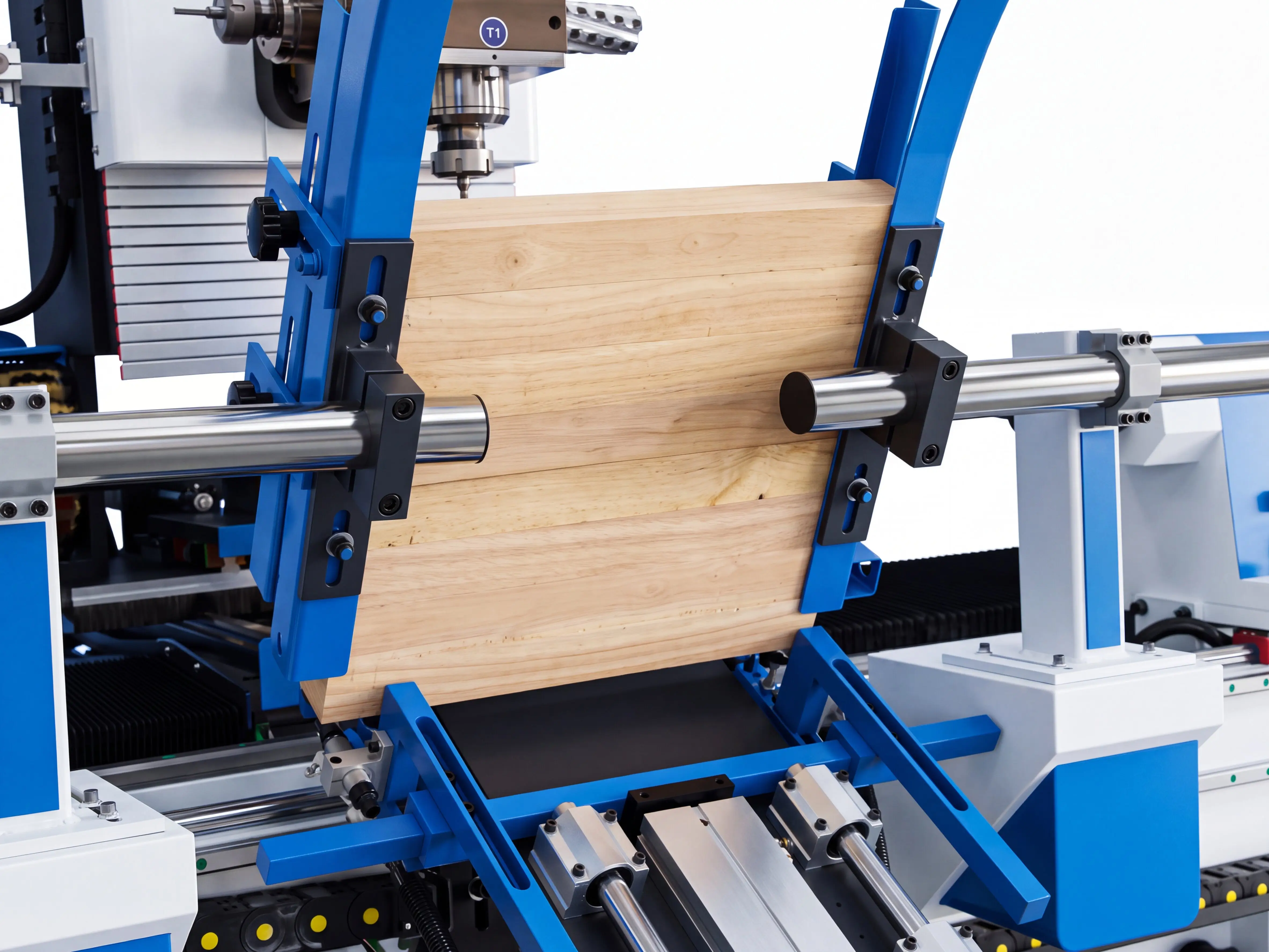 Hopper of Spire 1530 5-axis CNC wood lathe
