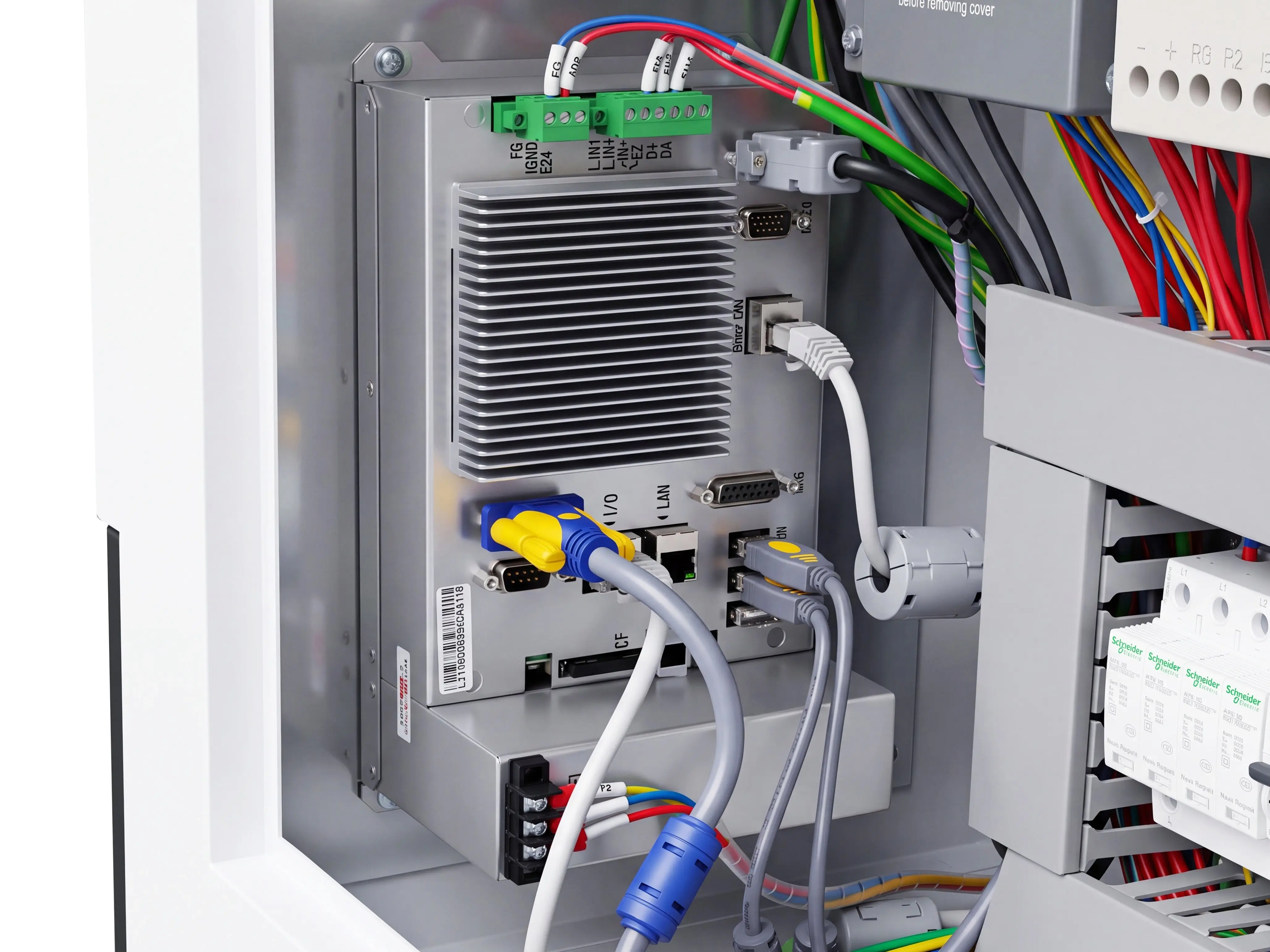 Industrial control host for Spire 1530 5-axis CNC wood lathe