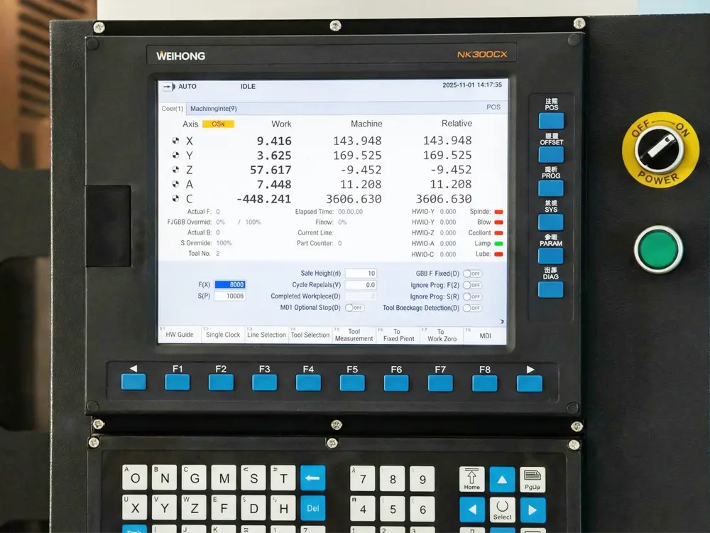 Weihong NK300CX 5-axis control system Weihong NK300CX 5-axis control system