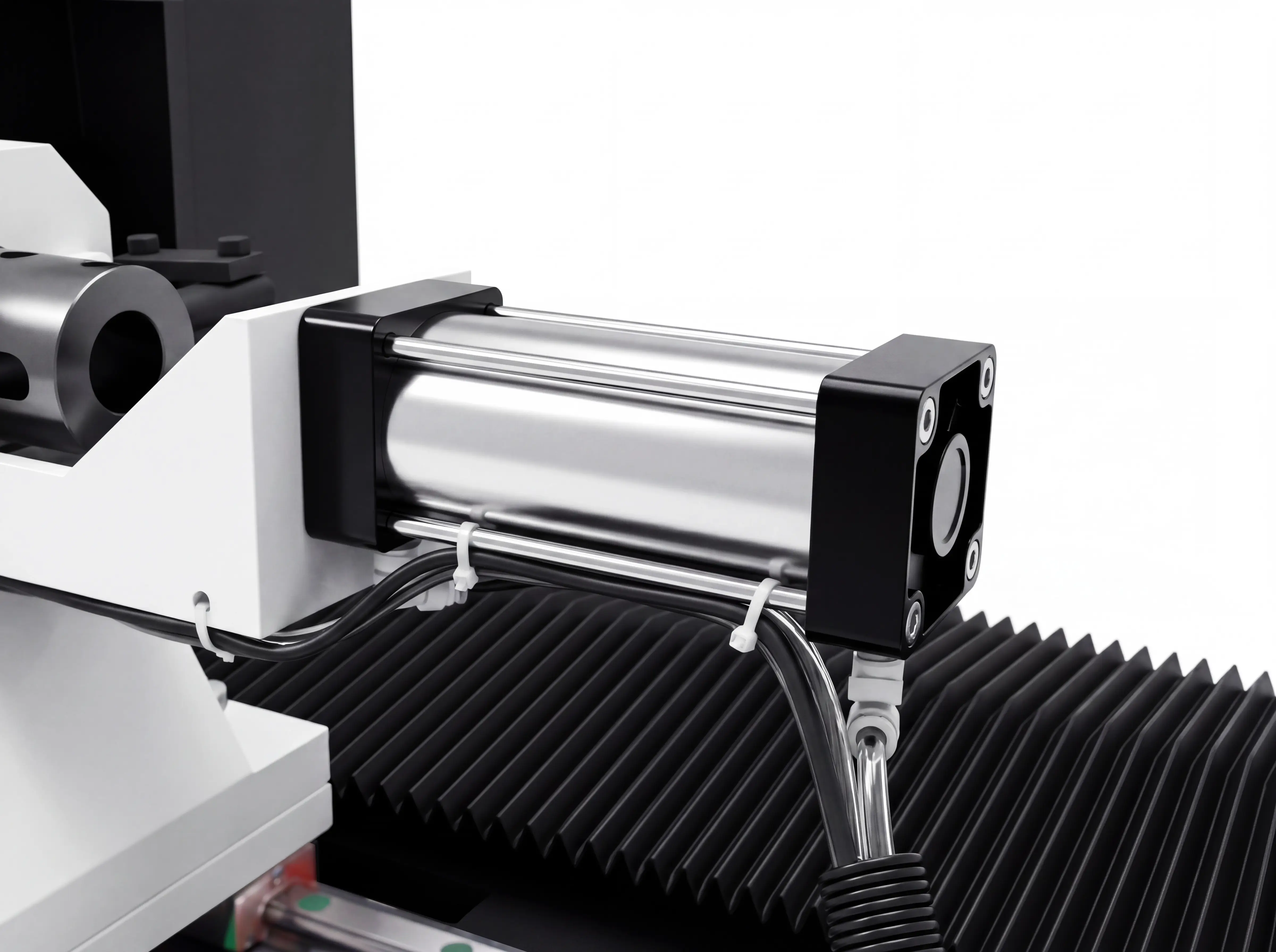 Pneumatic clamping system of Spire 1530 ATC CNC wood lathe