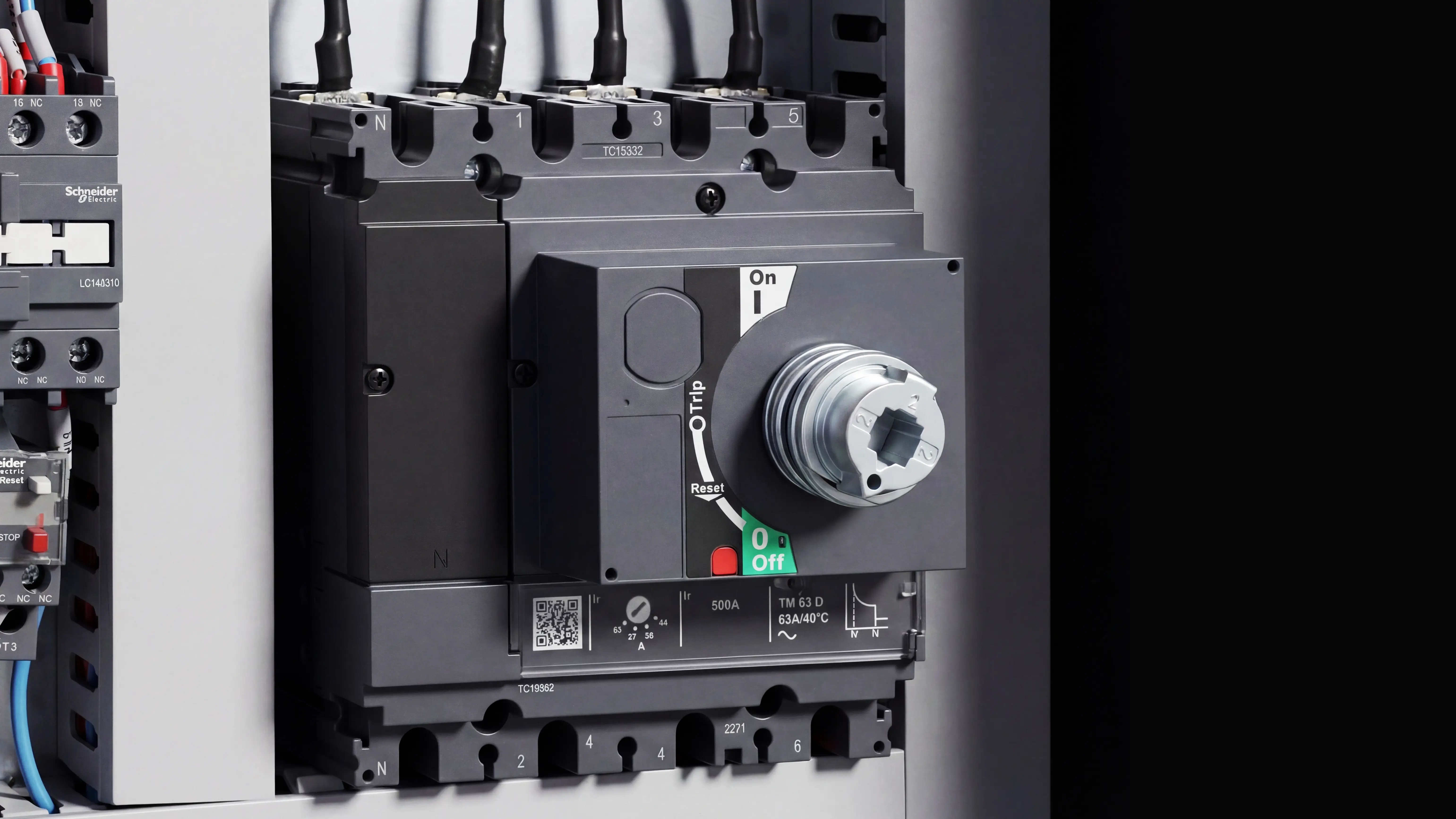 Interlock protection switch of Spire 1530 ATC CNC wood lathe