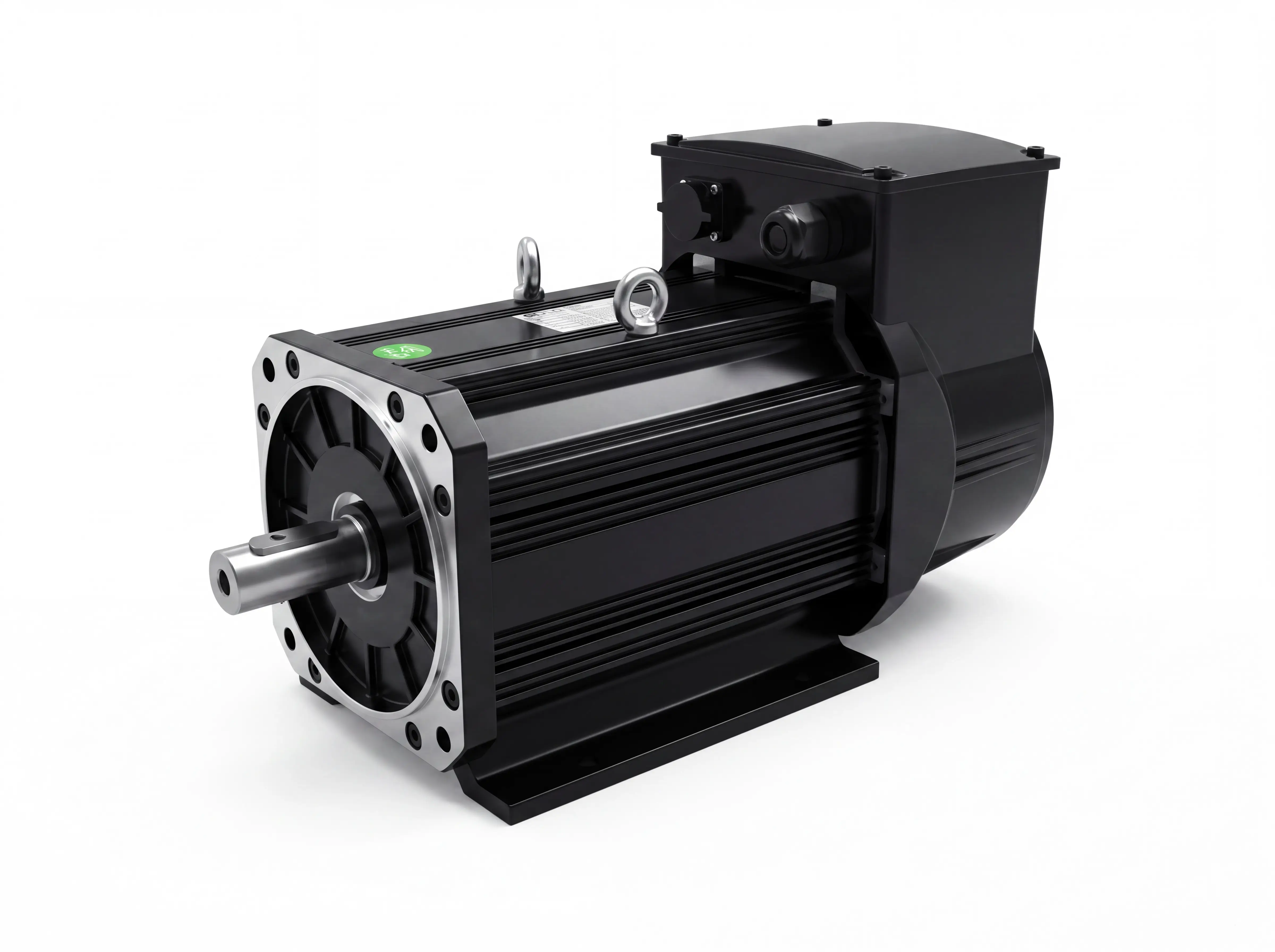 VEICHI 5.5kW servo motor for linear axis of Spire 1530 ATC CNC wood lathe