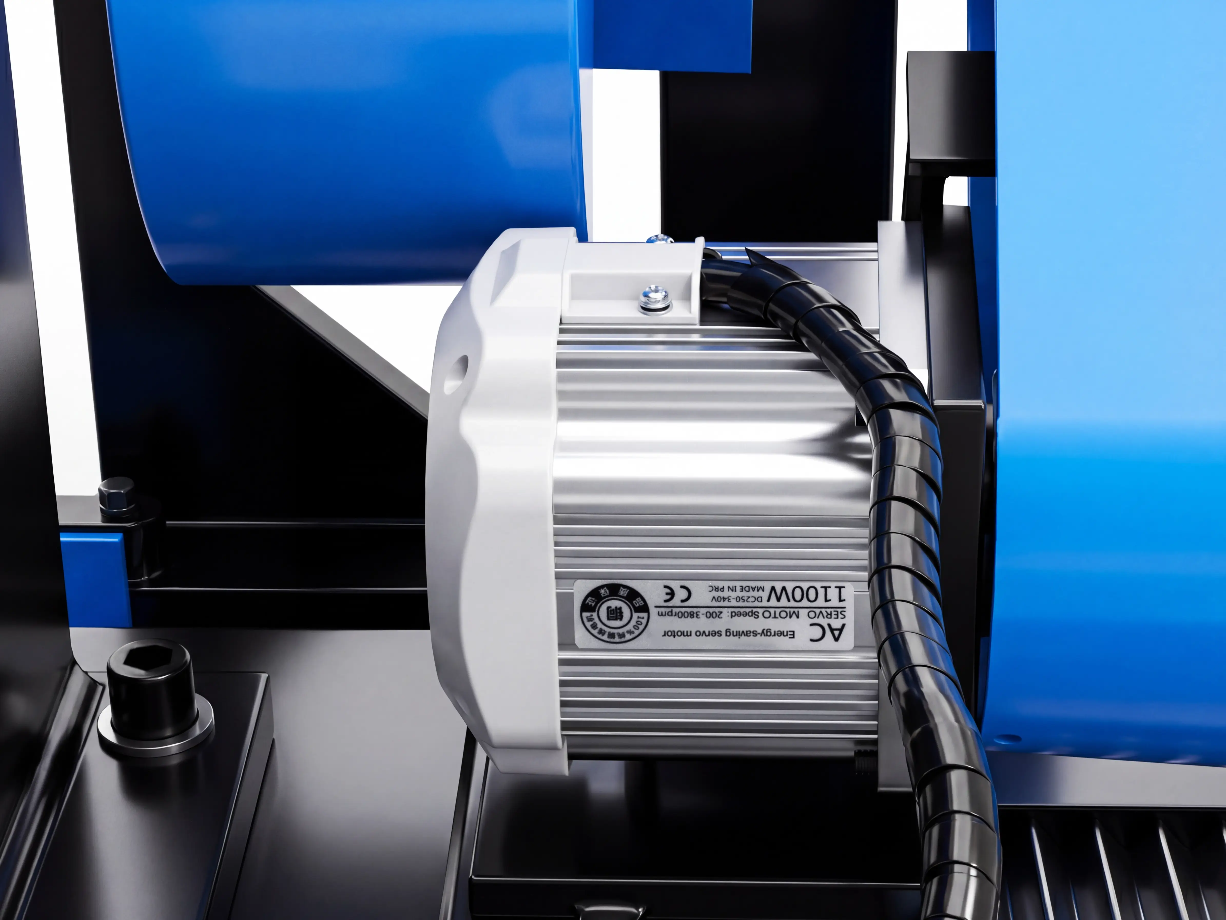 Pneumatic locking system of Spire 1530 ATC CNC wood lathe