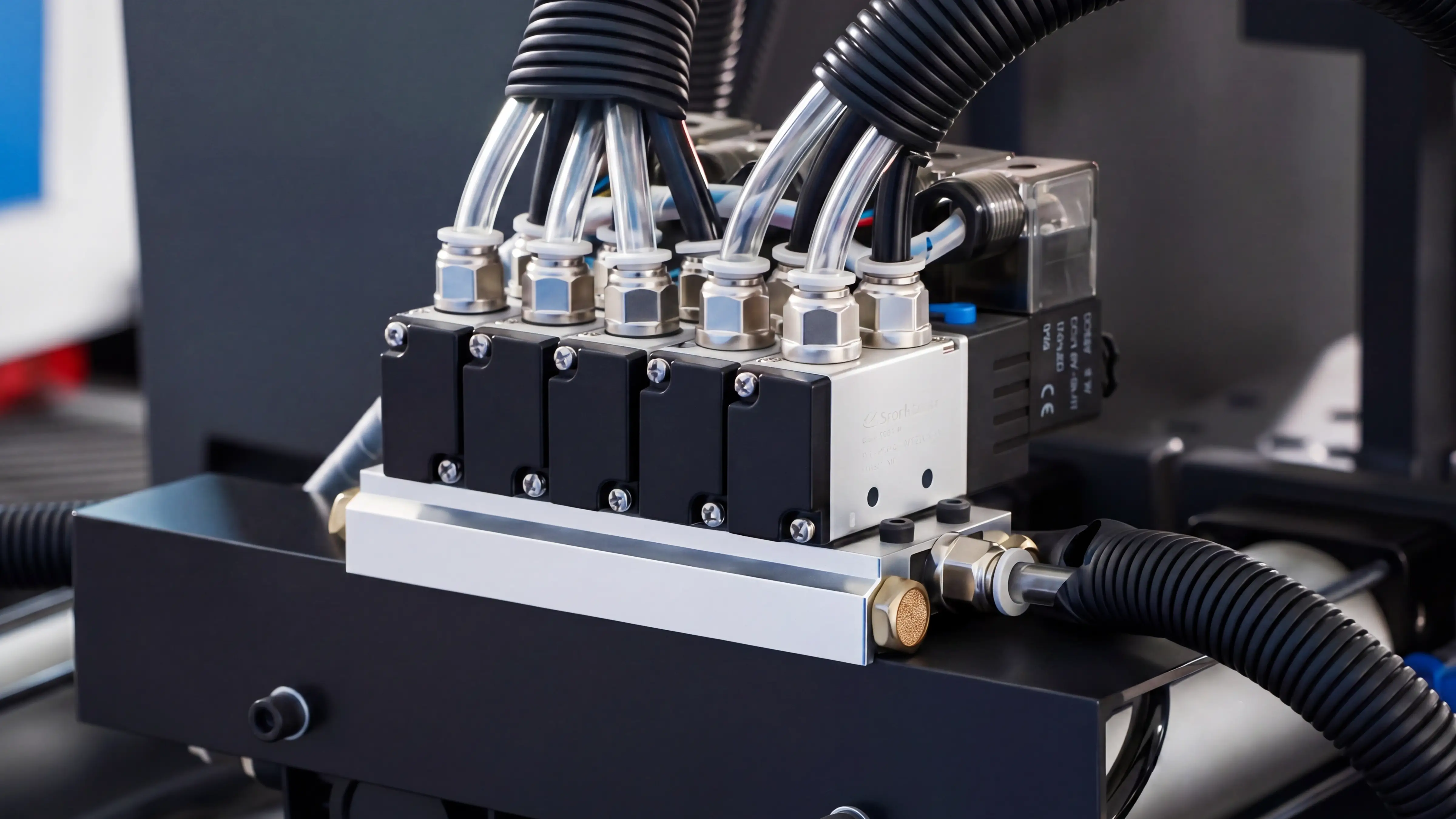 Power interfaces of Spire 1530 ATC CNC wood lathe