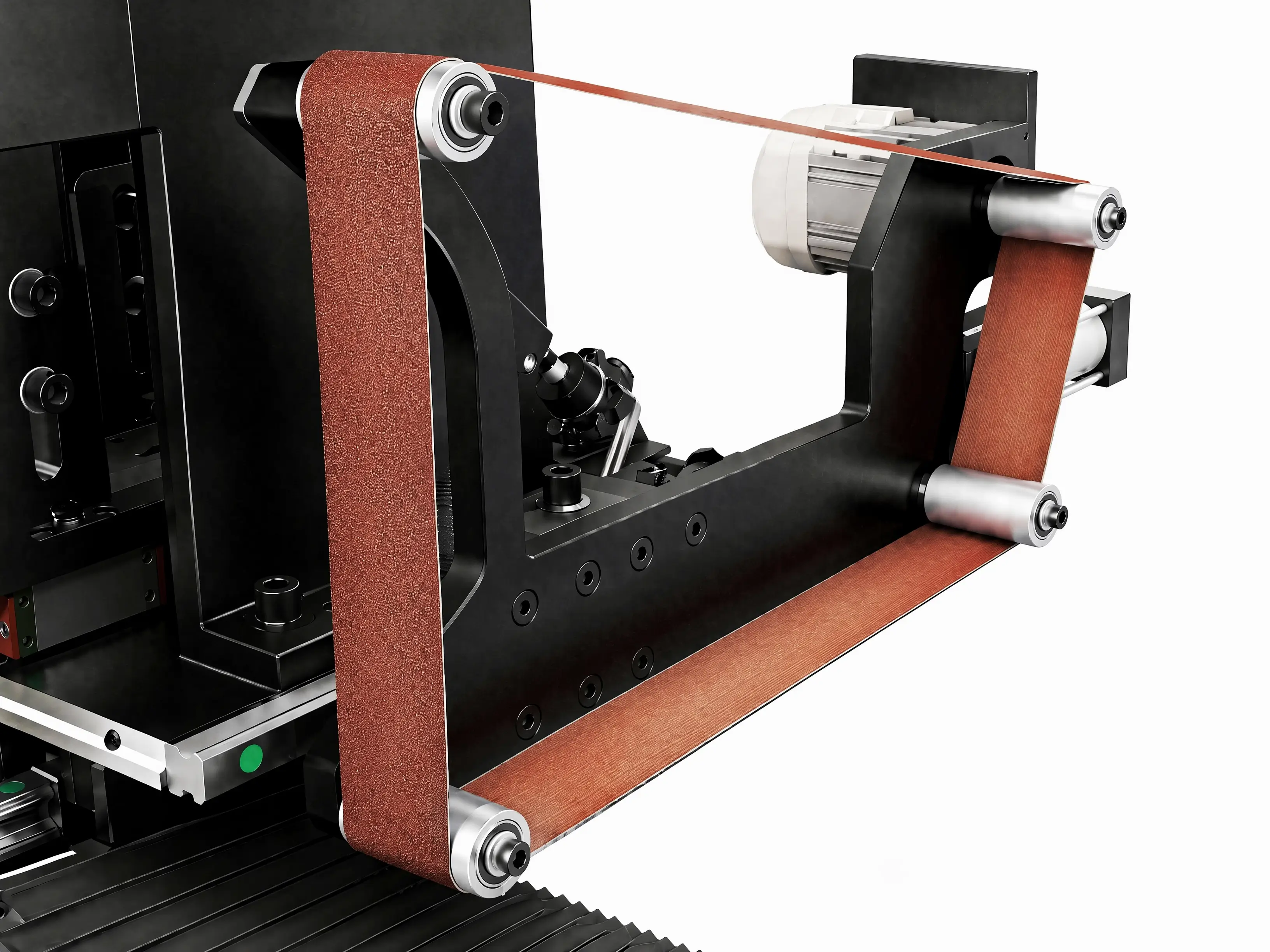 Pneumatic clamping system of Spire 1530 ATC CNC wood lathe