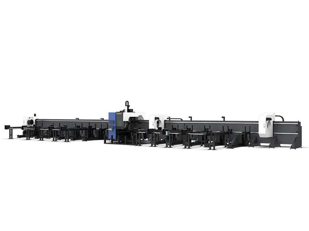 4-chuck fiber laser tube cutting machine 4-chuck fiber laser tube cutting machine