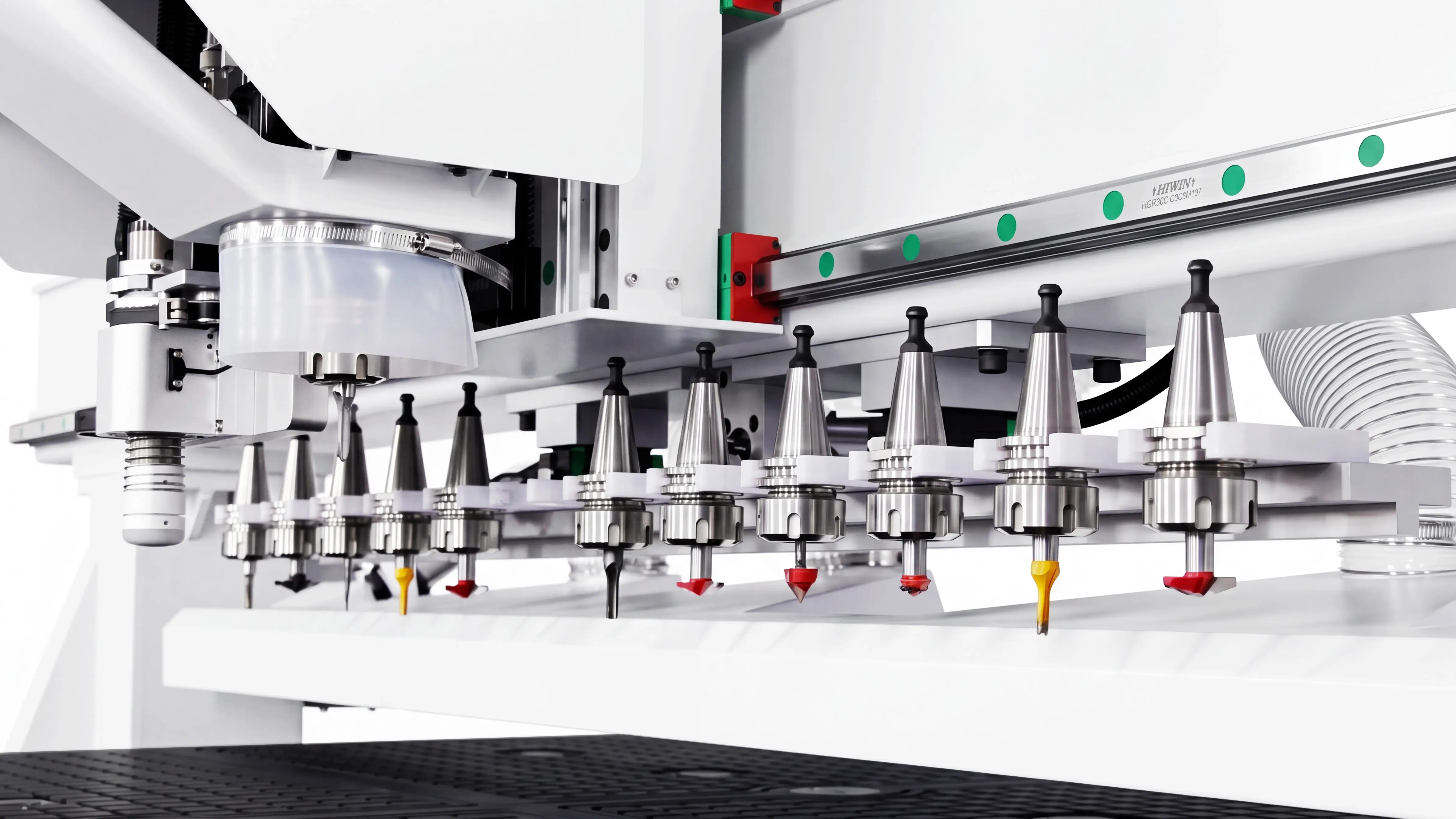 Linear automatic tool changer (ATC) magazine