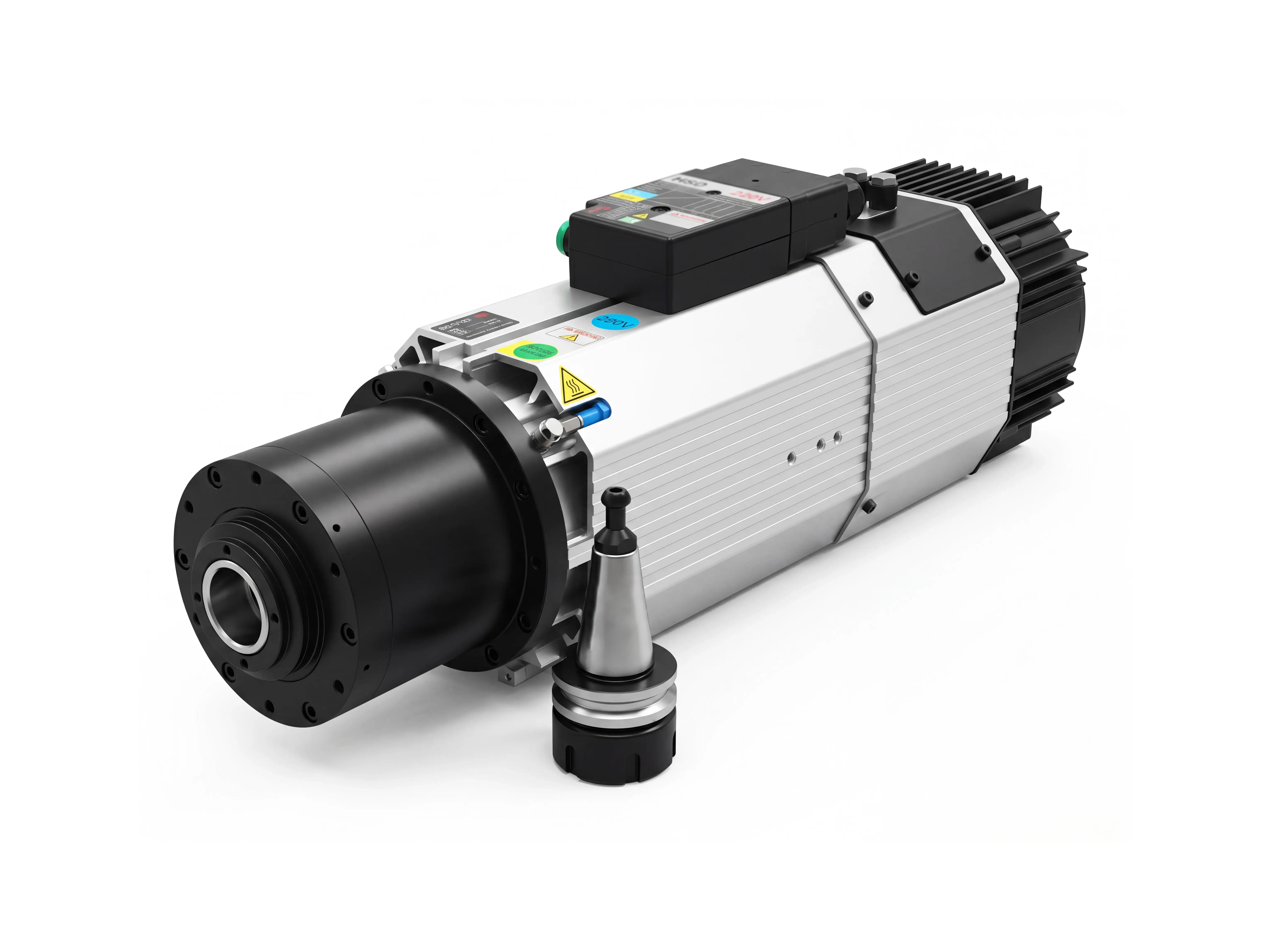 Pneumatic oscillating cutter and CCD vision system of Spire 2030 ATC CNC router with oscillating cutter