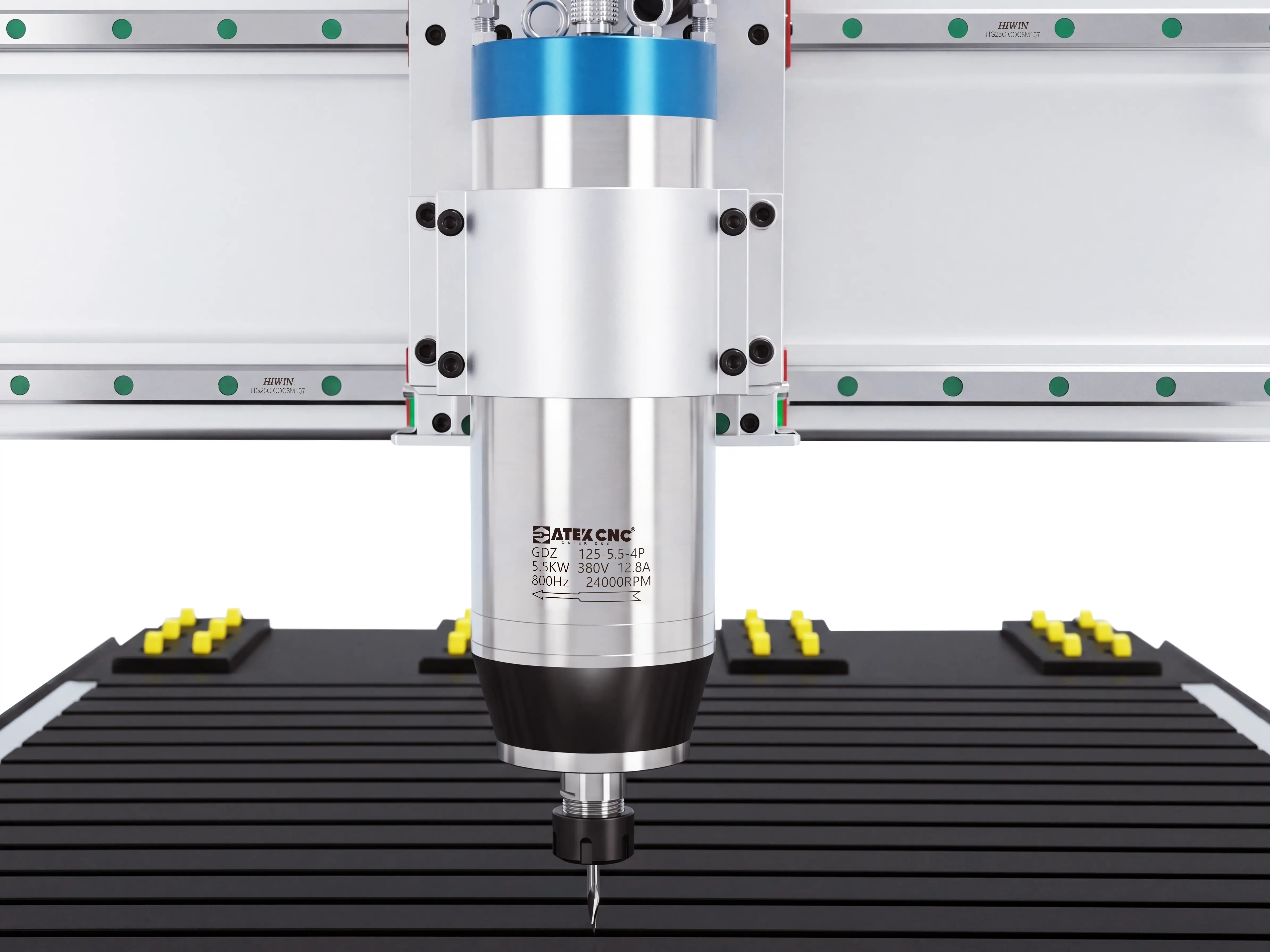 CATEKCNC self-developed 5.5KW high-speed water-cooled spindle of Spire 1325 CNC router
