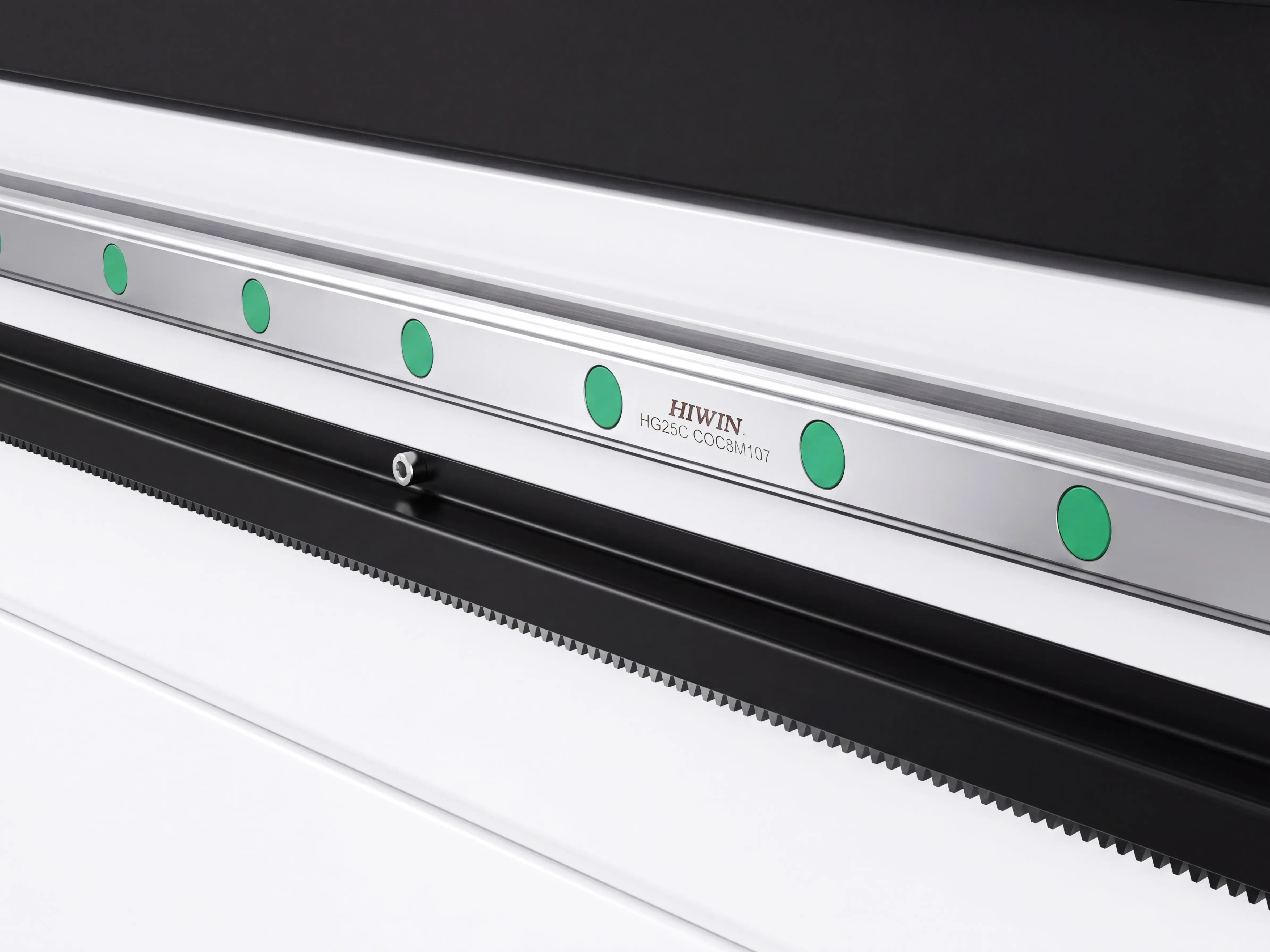 Hiwin (Taiwan) P level 25 linear guideways of Spire 1325 CNC router