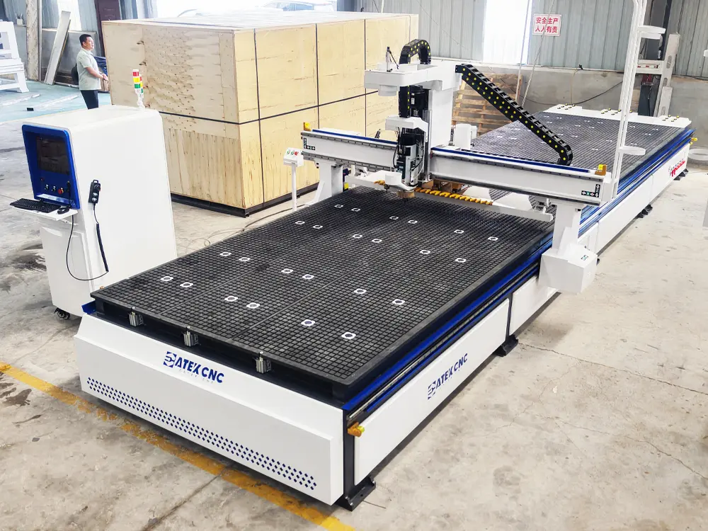 Dual Table ATC CNC Nesting Machine
