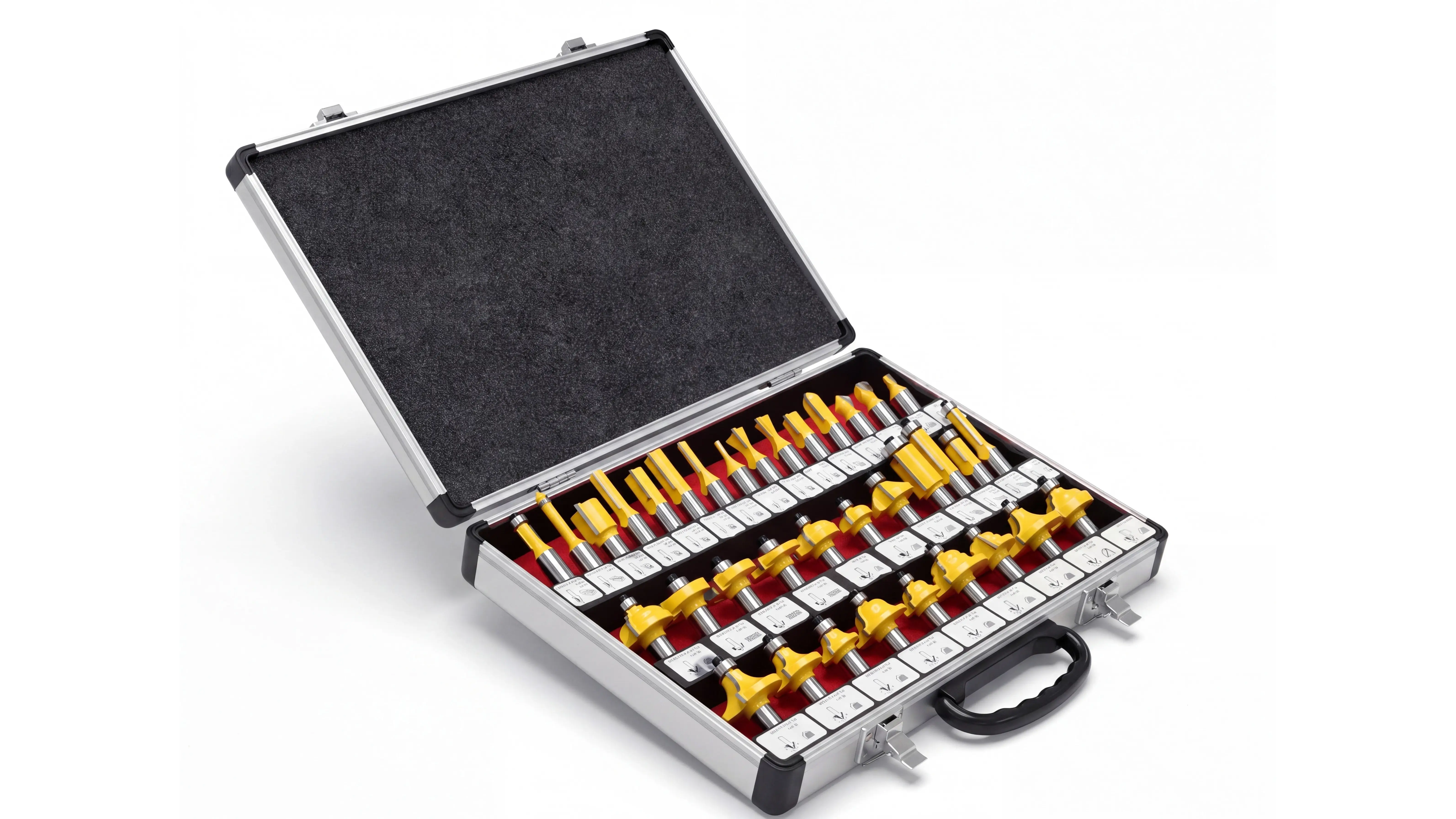 Tool collet set of Spire 1530 4-axis CNC router with rotary 4th axis