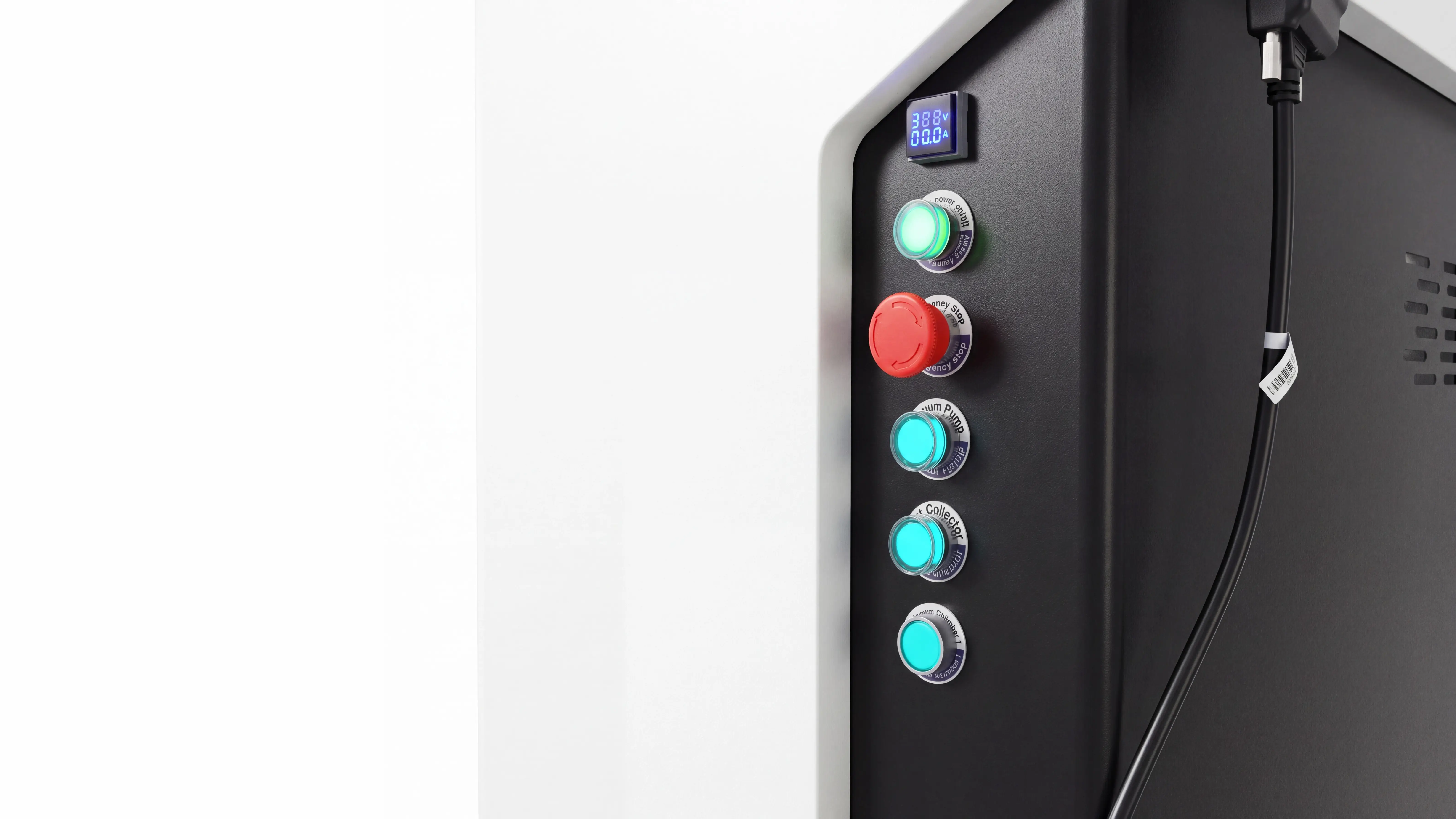 Schneider high-quality power switches of Spire 1530 4-axis CNC router with rotary 4th axis
