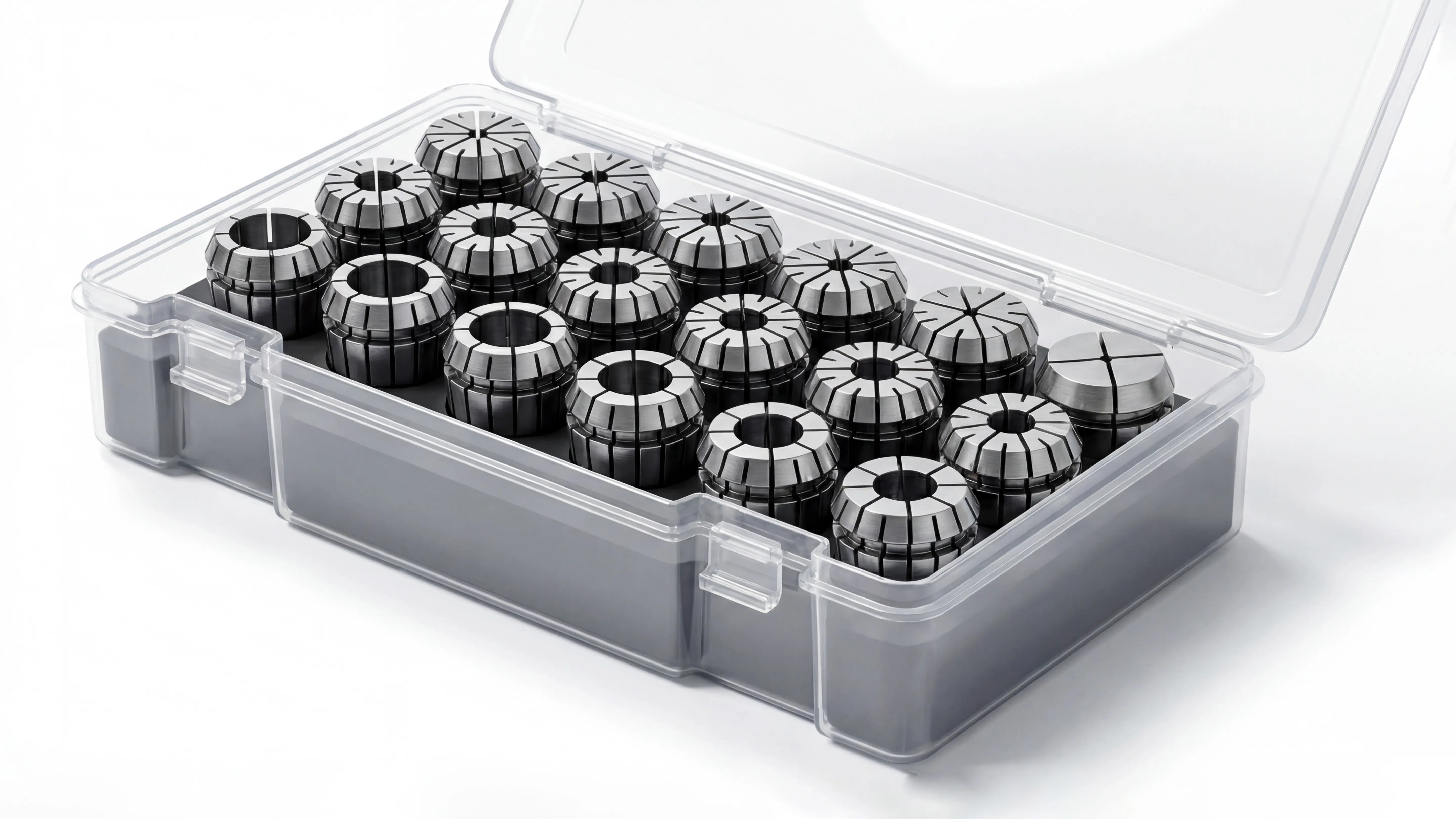 Tool collet set of Spire 1530 4-axis CNC router with rotary 4th axis