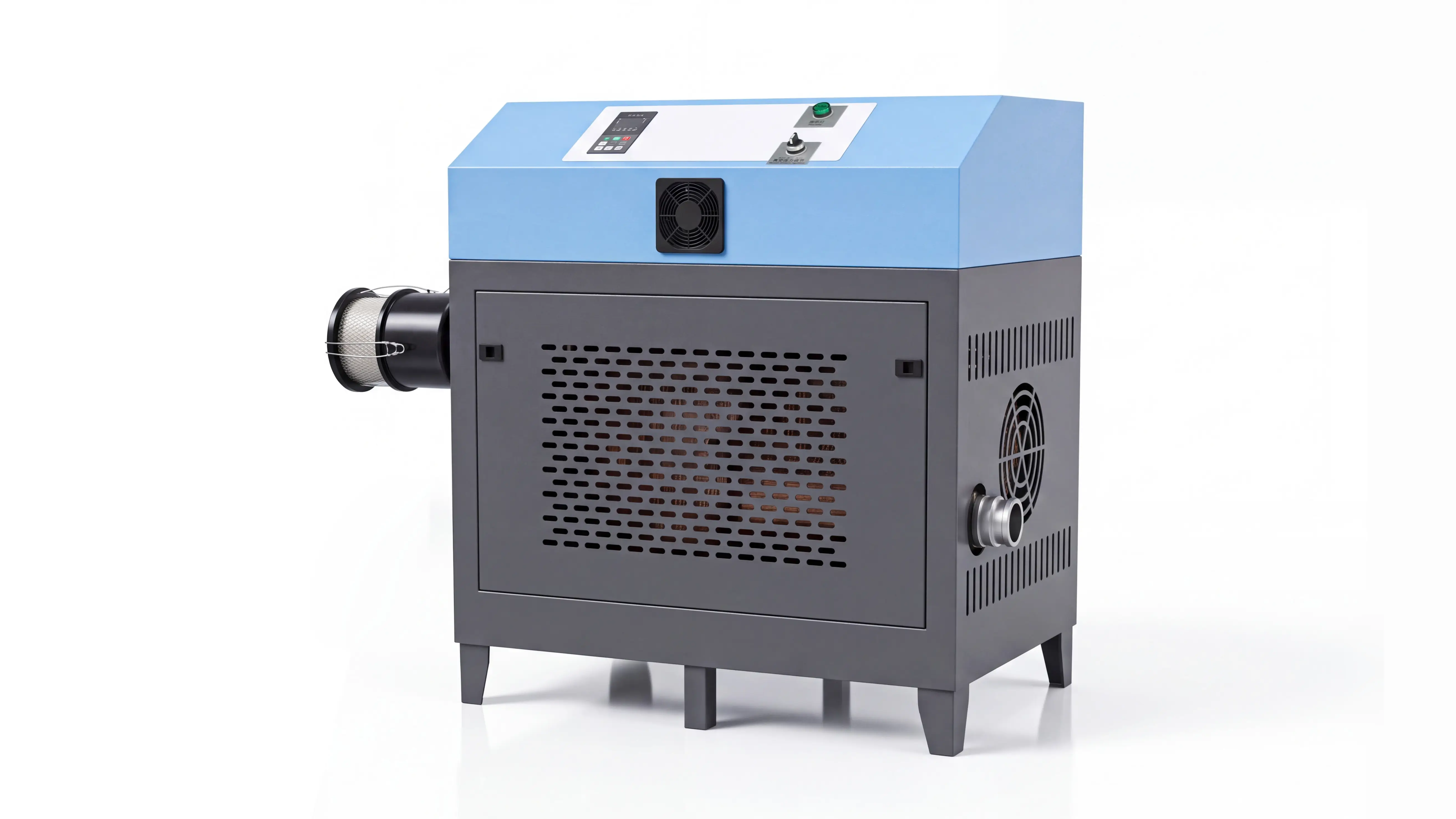 7.5kW variable-frequency constant-pressure vacuum pump for Spire 1530 4-axis CNC router with rotary 4th axis