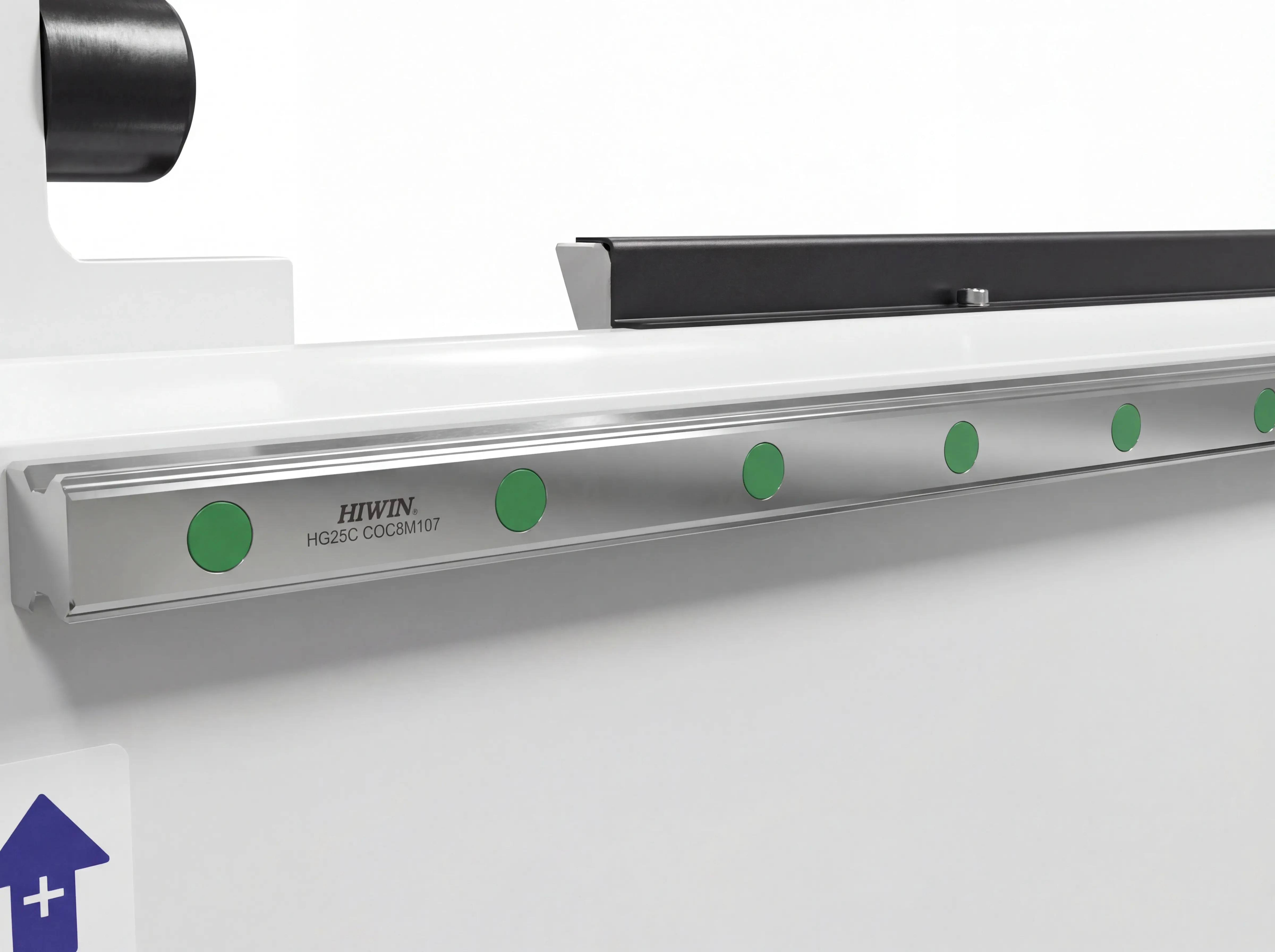 Hiwin (Taiwan) P level 30 linear guideways of Spire 1325 CNC wood router