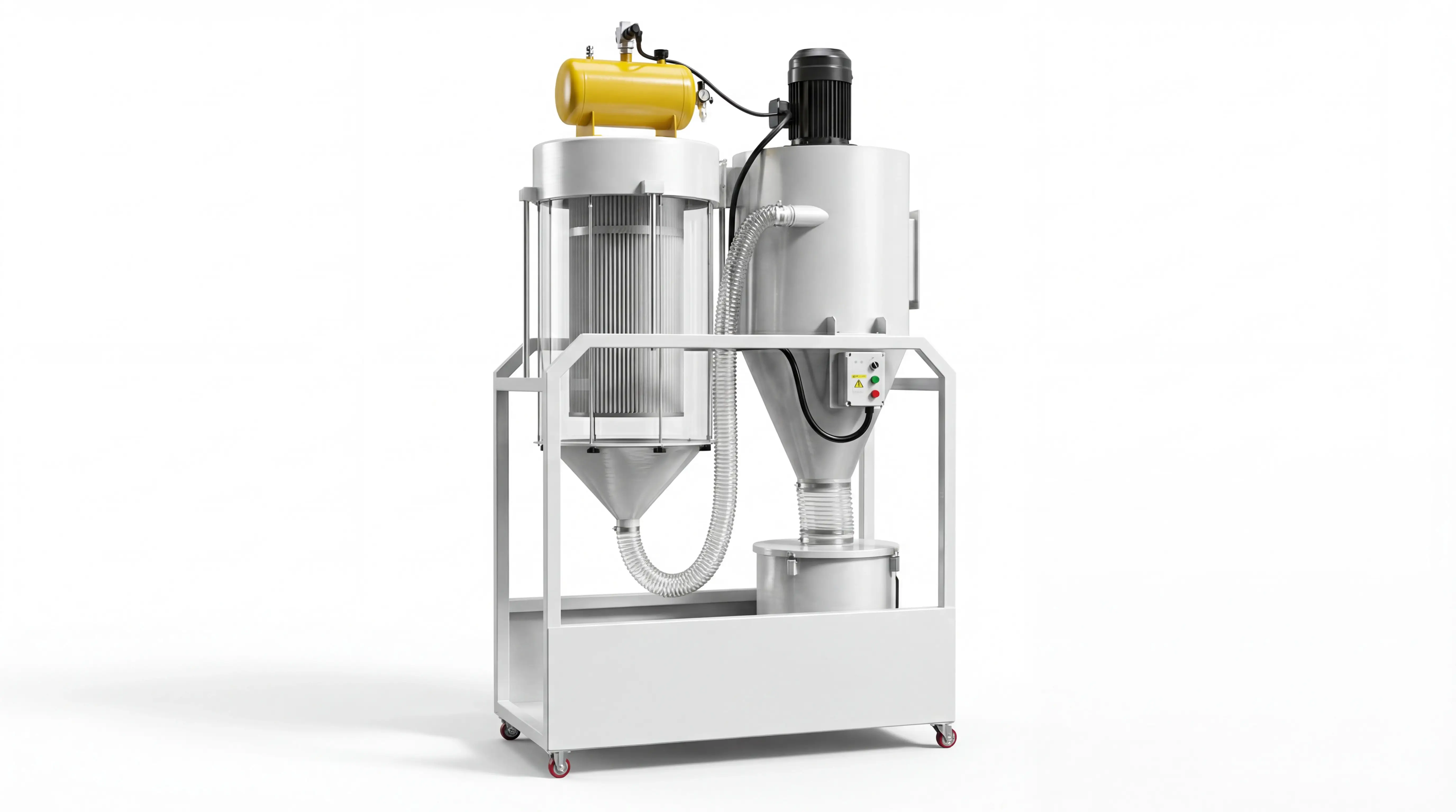 7.5KW pulse cyclone dust collector of Spire 1325 CNC wood router