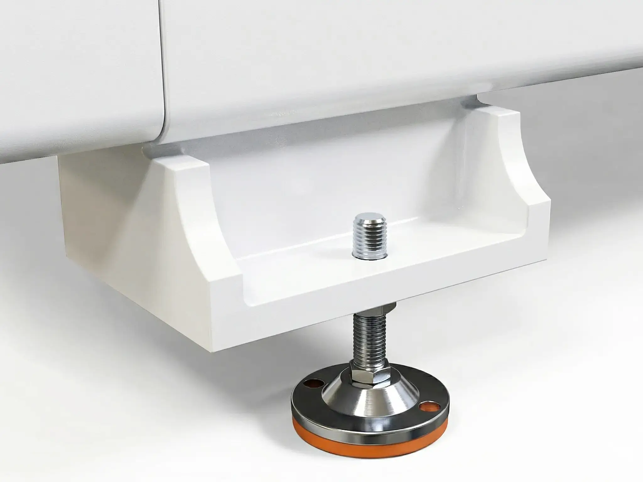 Adjustable leveling feet for Spire 1325 CNC wood router