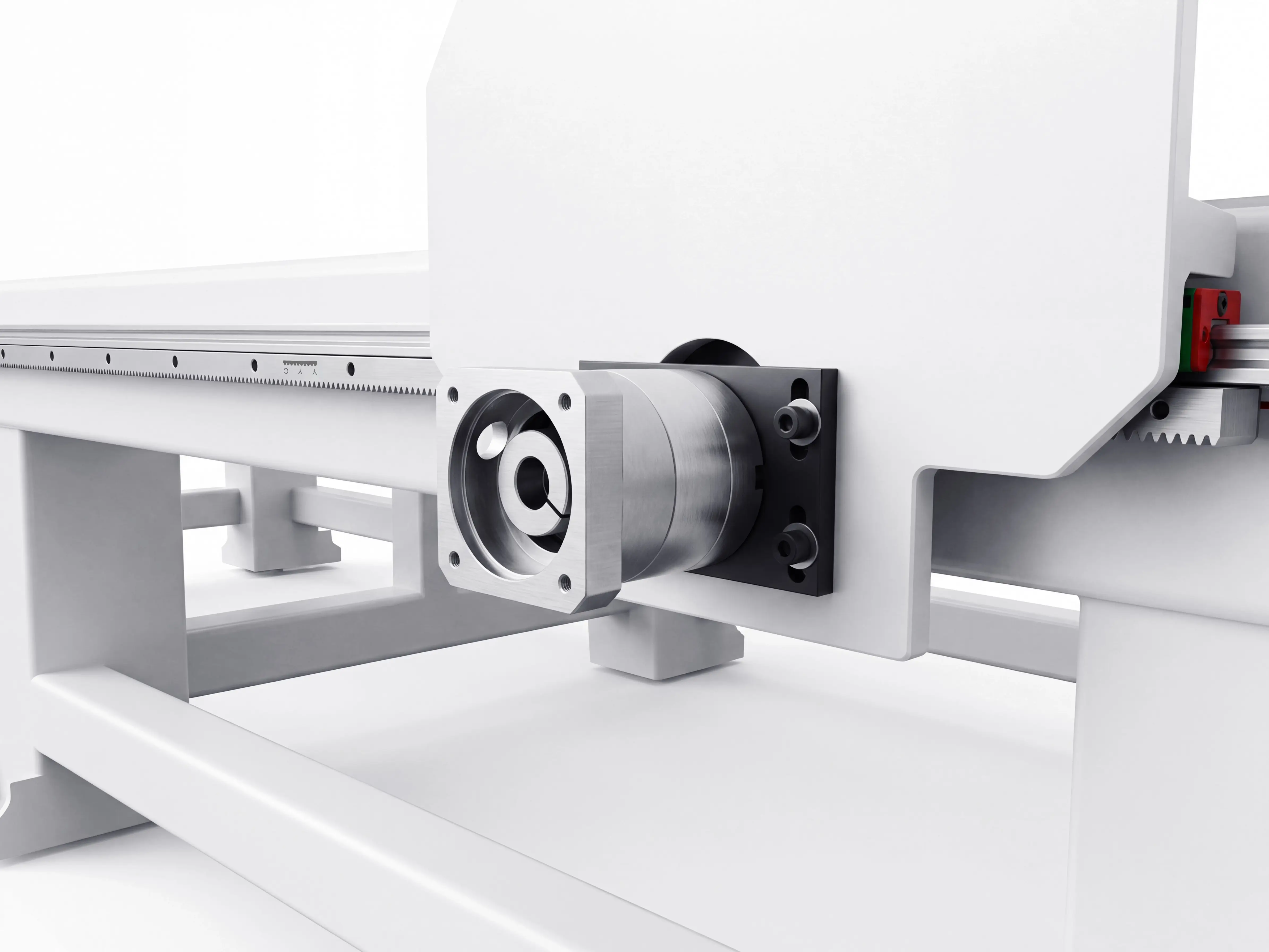 Shimpo (Japan) planetary of gear reducers of Spire 1325 CNC router