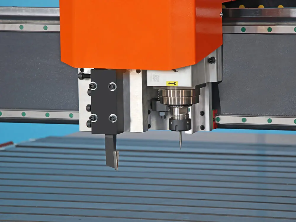 4.5KW high-speed air-cooled spindle & V-type double-edge alloy turning tools