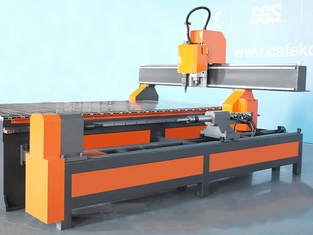 rotary 4th axis of CK-1325-RT CNC router