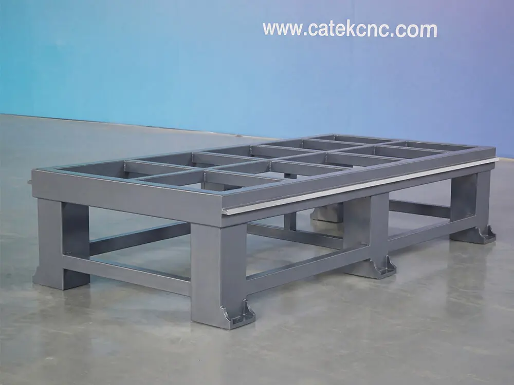 Heavy‑duty machine frame for CK-1325-RT CNC router