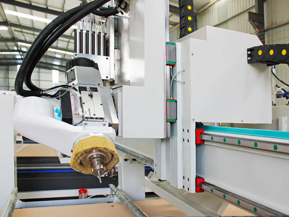 The 4-Axis Swivel Head can tilt at a specified angle The 4-Axis Swivel Head can tilt at a specified angle