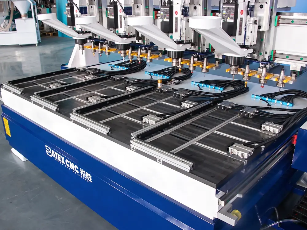 4-Station Automatic Tool Changer (ATC) CNC  Wood Router Machine