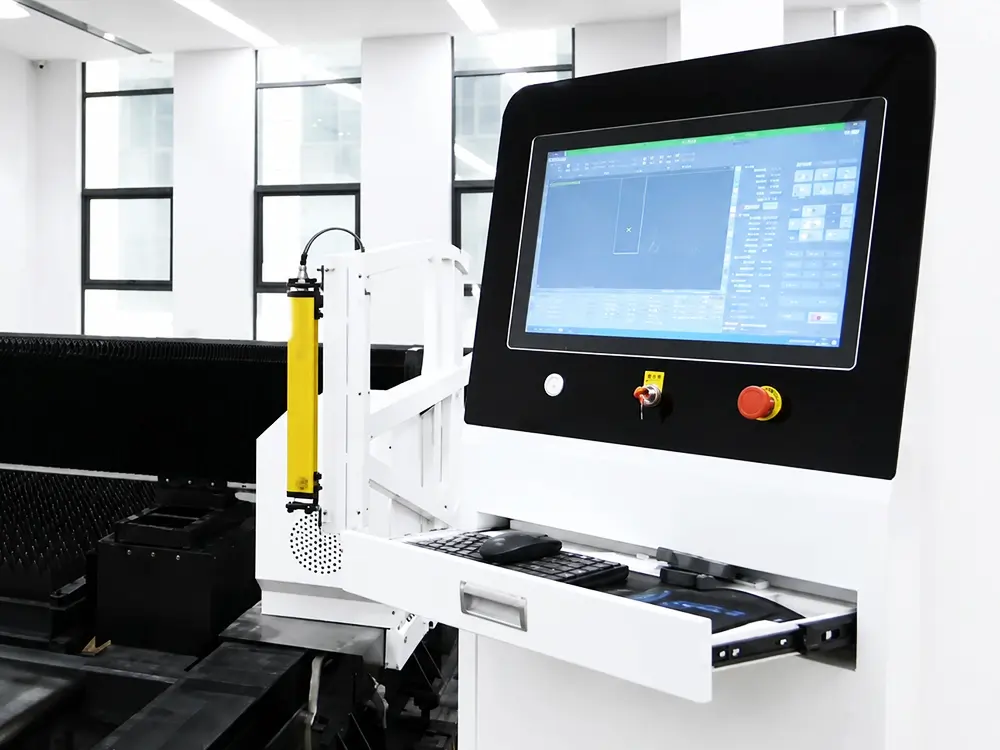 Rail-Type Fiber Laser Cutting Machine for Large-Format Metal Sheet