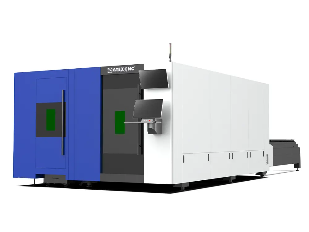Fiber Laser Cutting Machine with Shuttle Table for Sheet and Tube Cutting