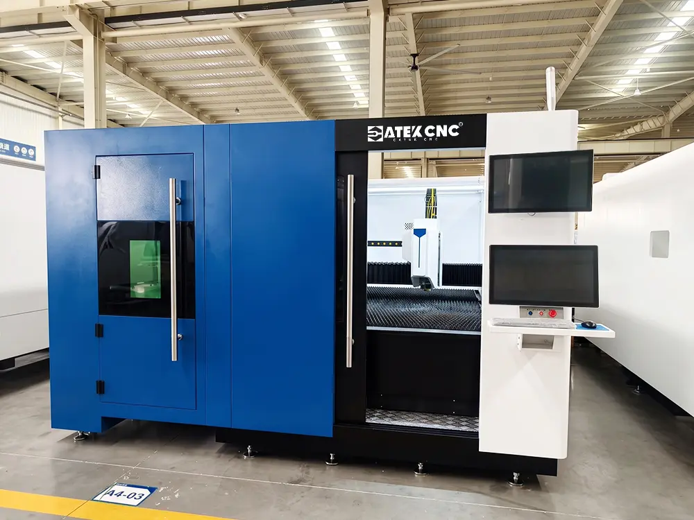 Fiber Laser Cutting Machine with Shuttle Table for Sheet and Tube Cutting
