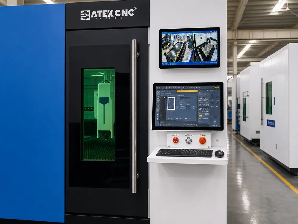 Fiber Laser Cutting Machine with Shuttle Table for Sheet and Tube Cutting