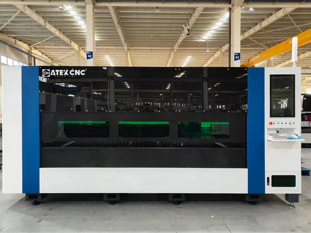 Enclosed Fiber Laser Sheet Cutting Machine with Pull-Out Worktable
