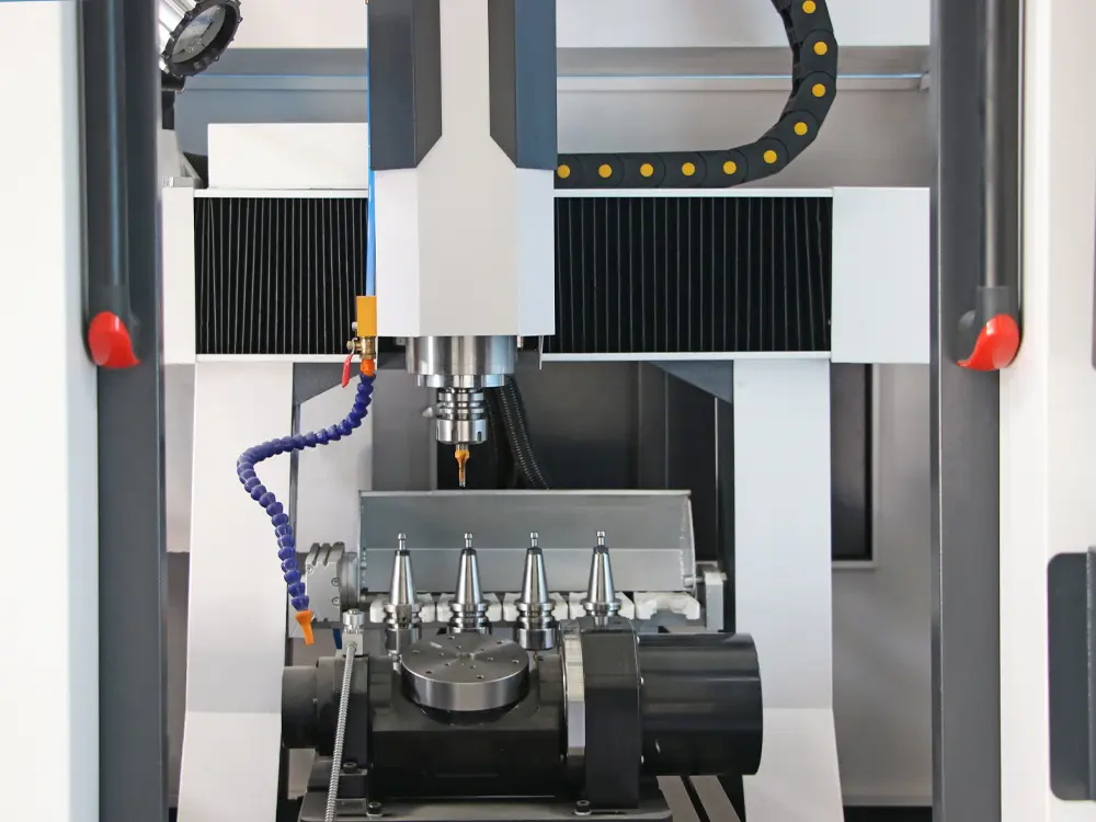 Trunnion-Type 5-Axis Metal Milling Machine